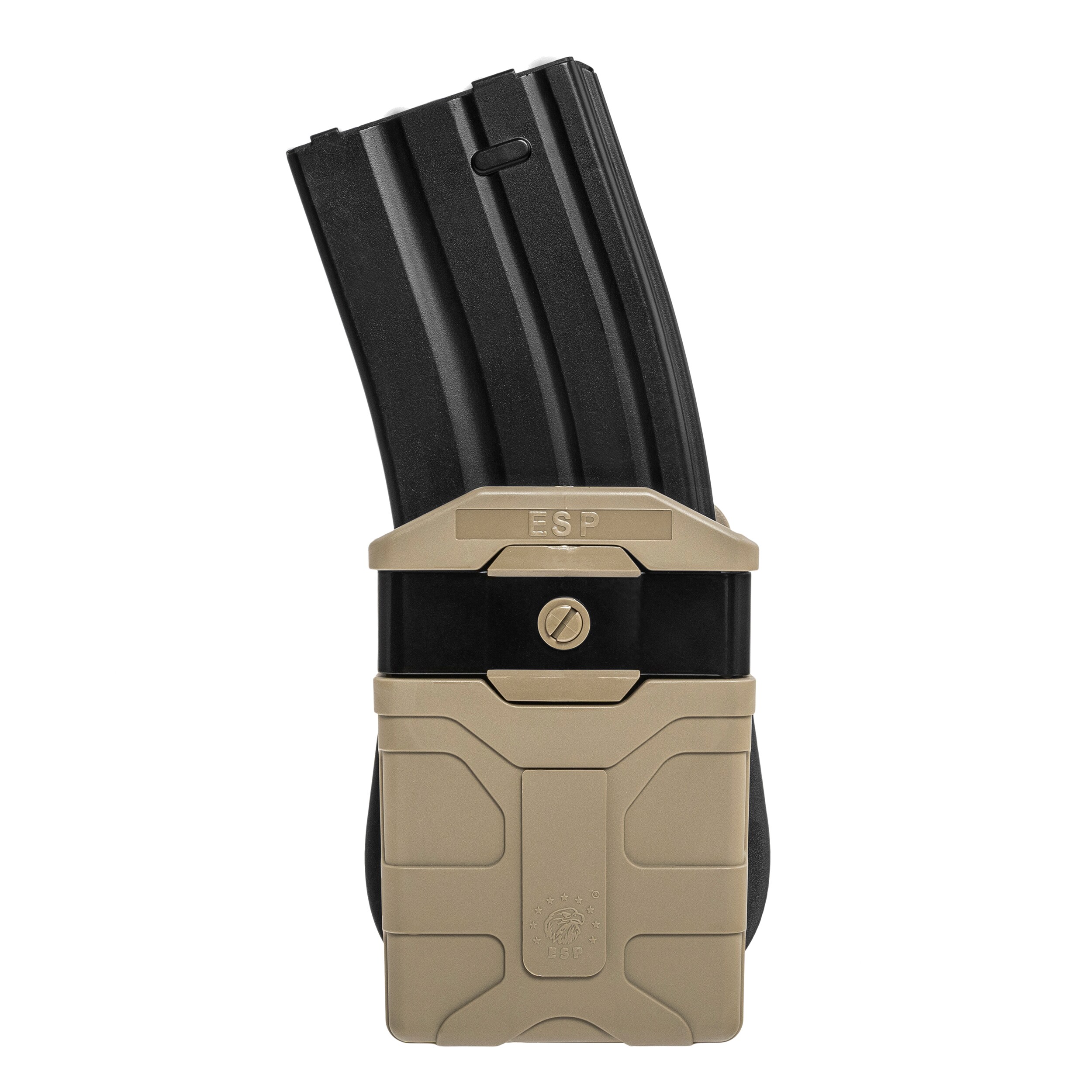 ESP - Drehbare Magazintasche mit Paddle-Befestigung - Khaki