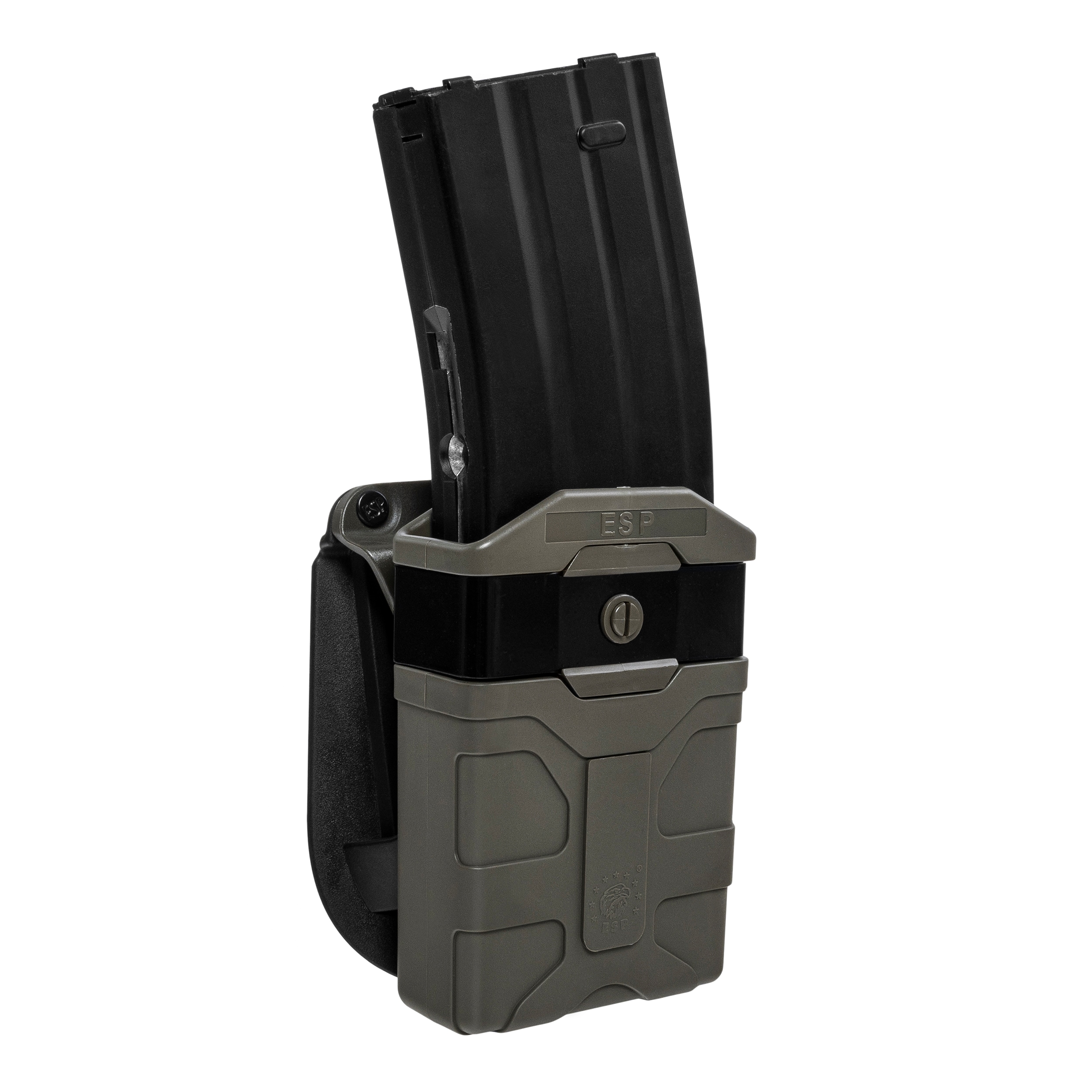ESP - Drehbare Magazintasche mit Paddle-Befestigung - Olive Drab