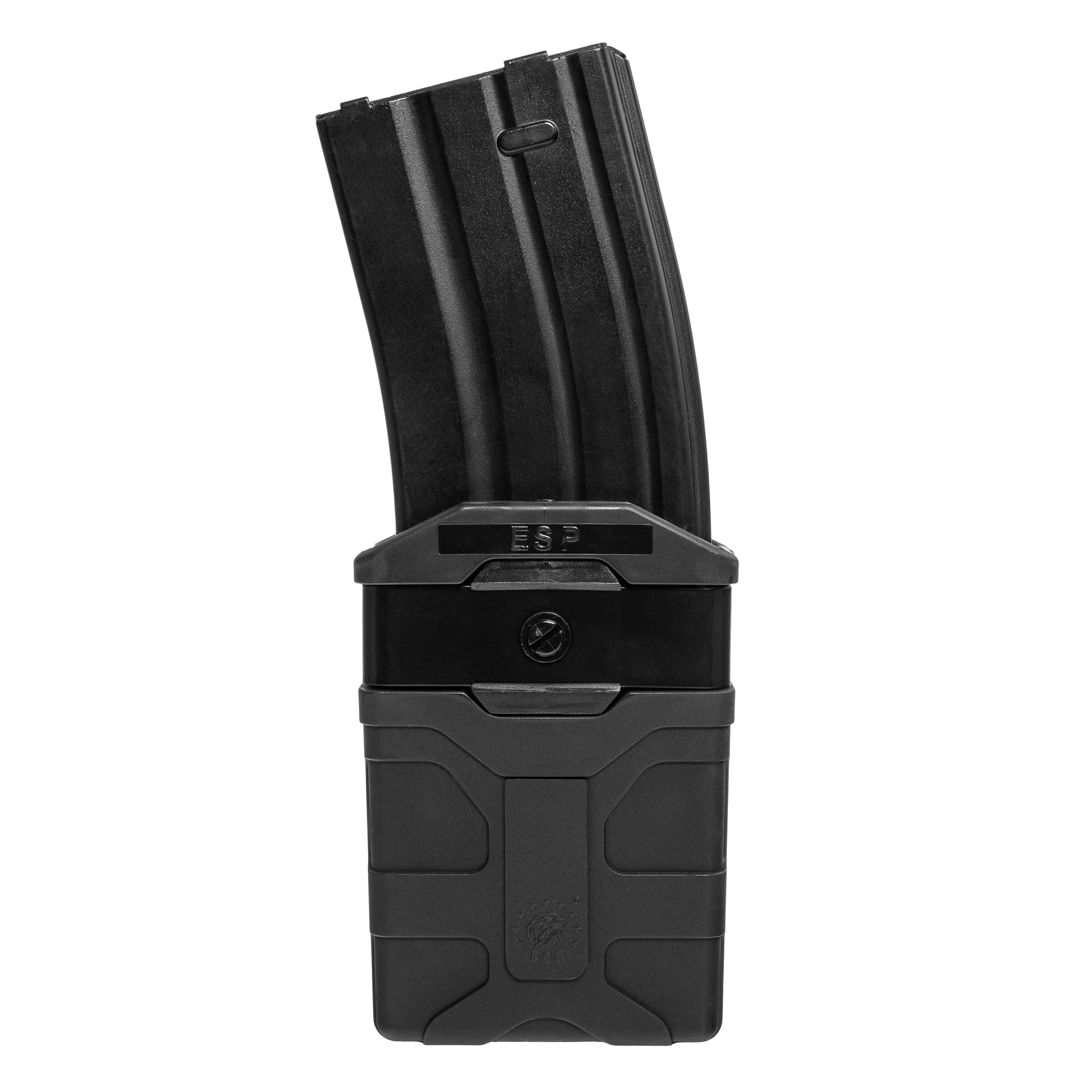 ESP - Drehbare Magazintasche mit Befestigung UBC-04-2 Clip für Magazin - Black
