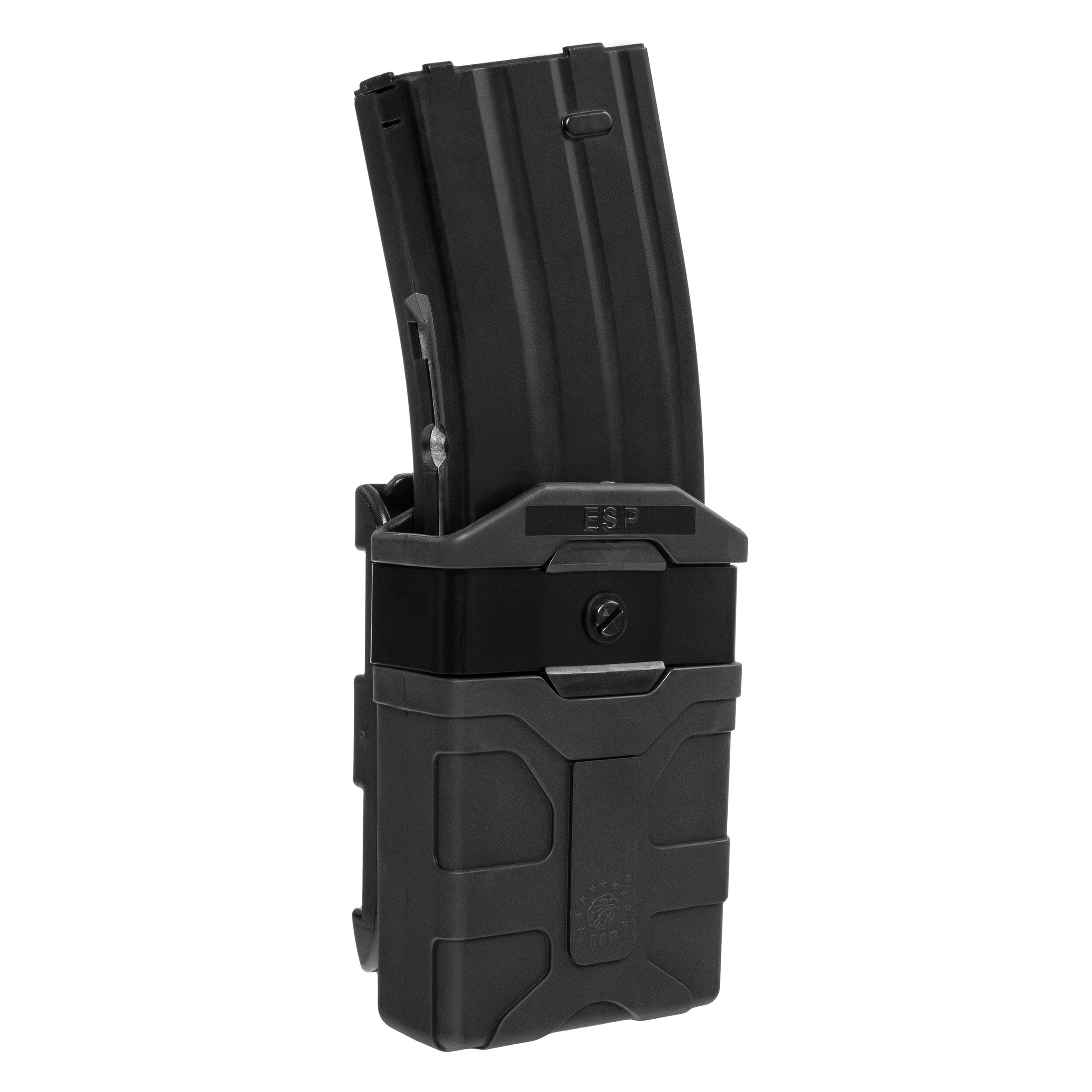 ESP - Drehbare Magazintasche mit Befestigung UBC-04-2 Clip für Magazin - Black