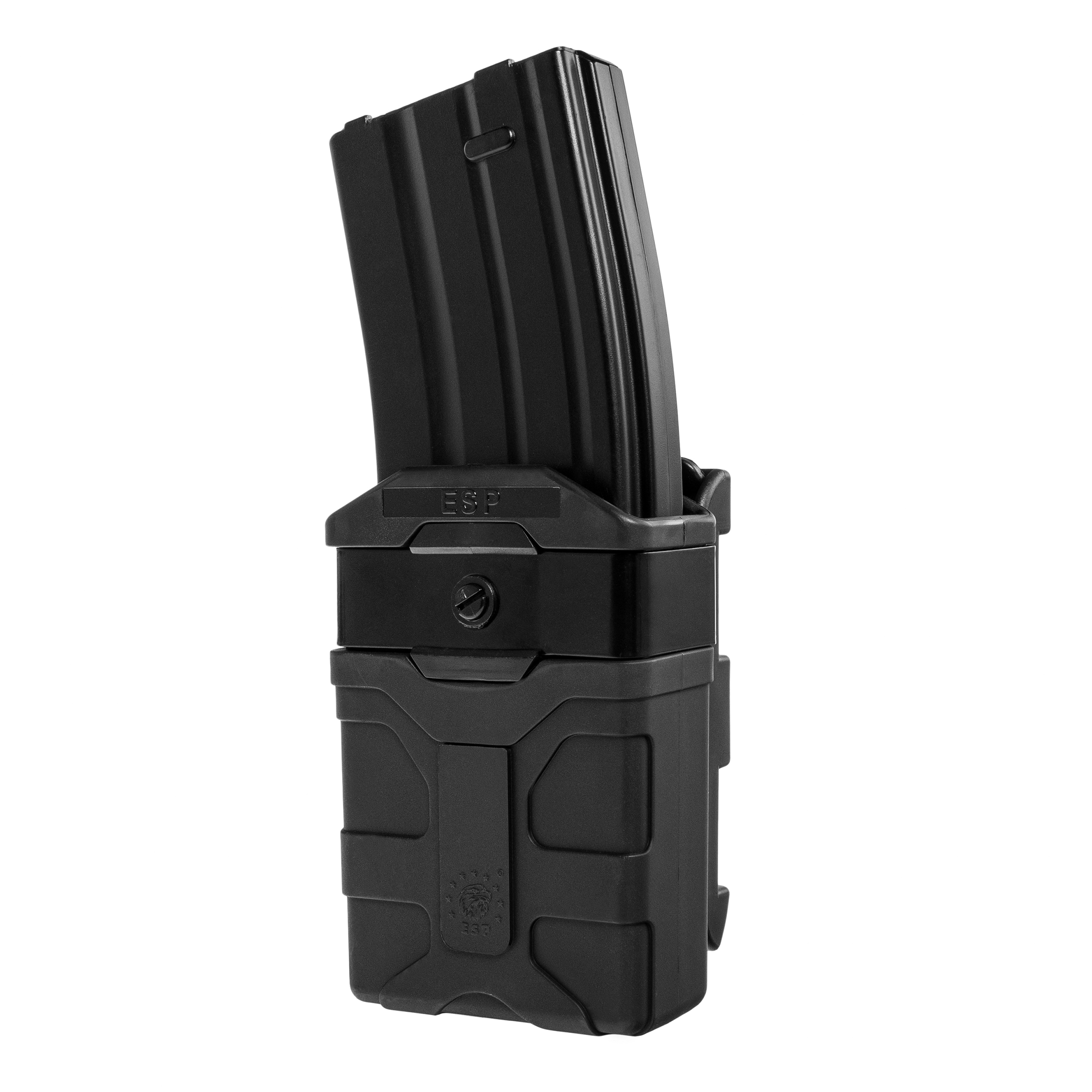 ESP - Drehbare Magazintasche mit Befestigung UBC-04-2 Clip für Magazin - Black