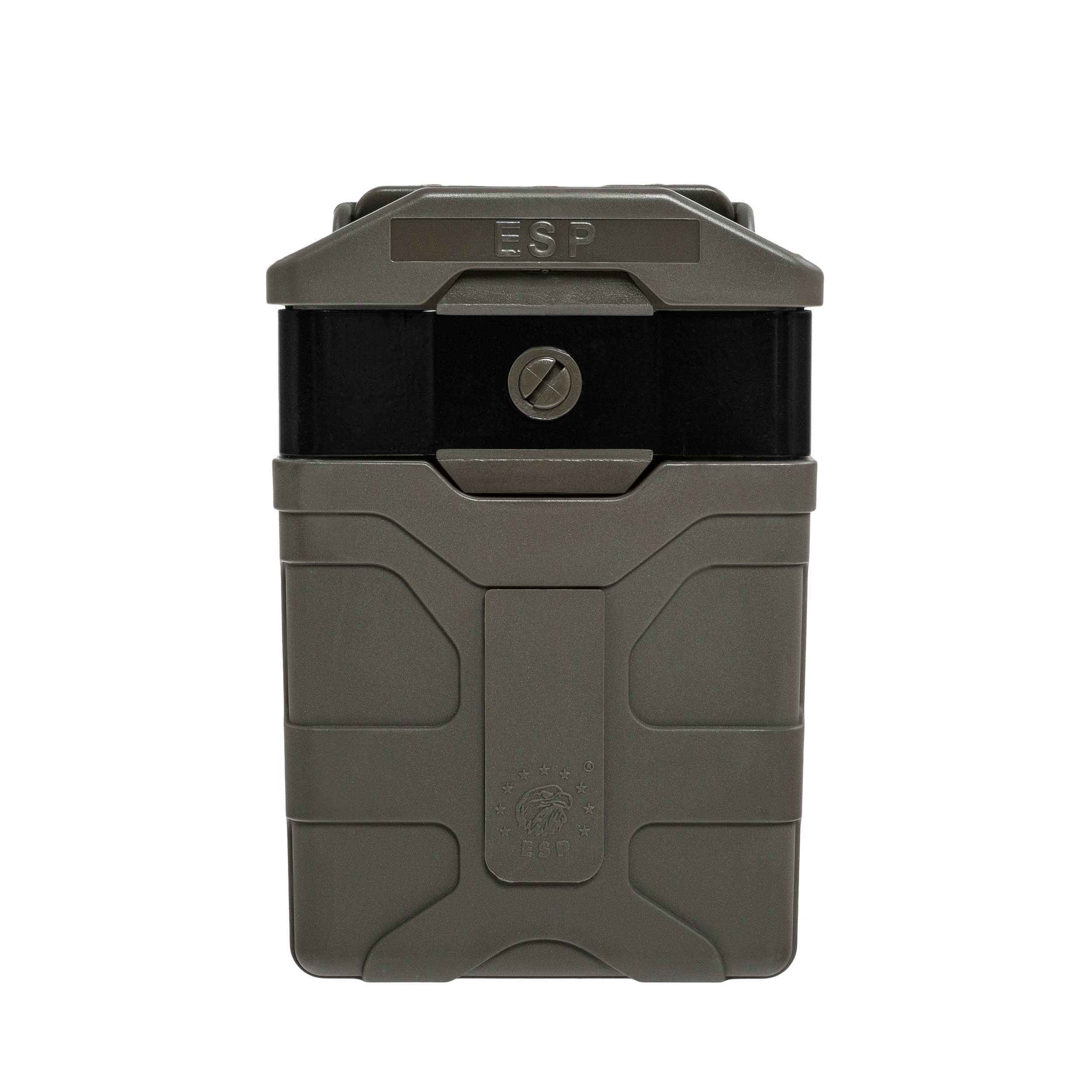 ESP - Drehbare Magazintasche mit UBC-04-2 Clip-Befestigung für Magazine - Olive Drab