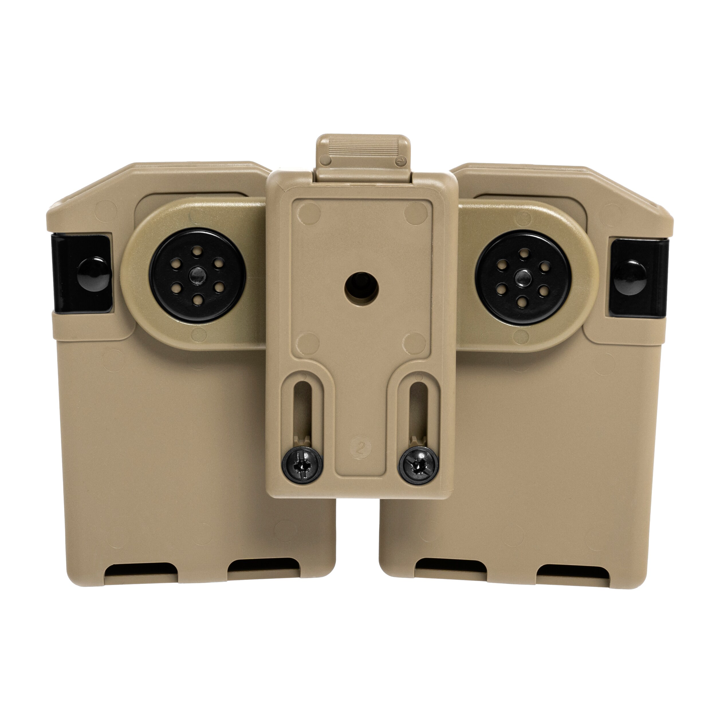 ESP - Doppel-Magazintasche, drehbar mit UBC-05-A-Halterung für AR-15-Magazin - Khaki