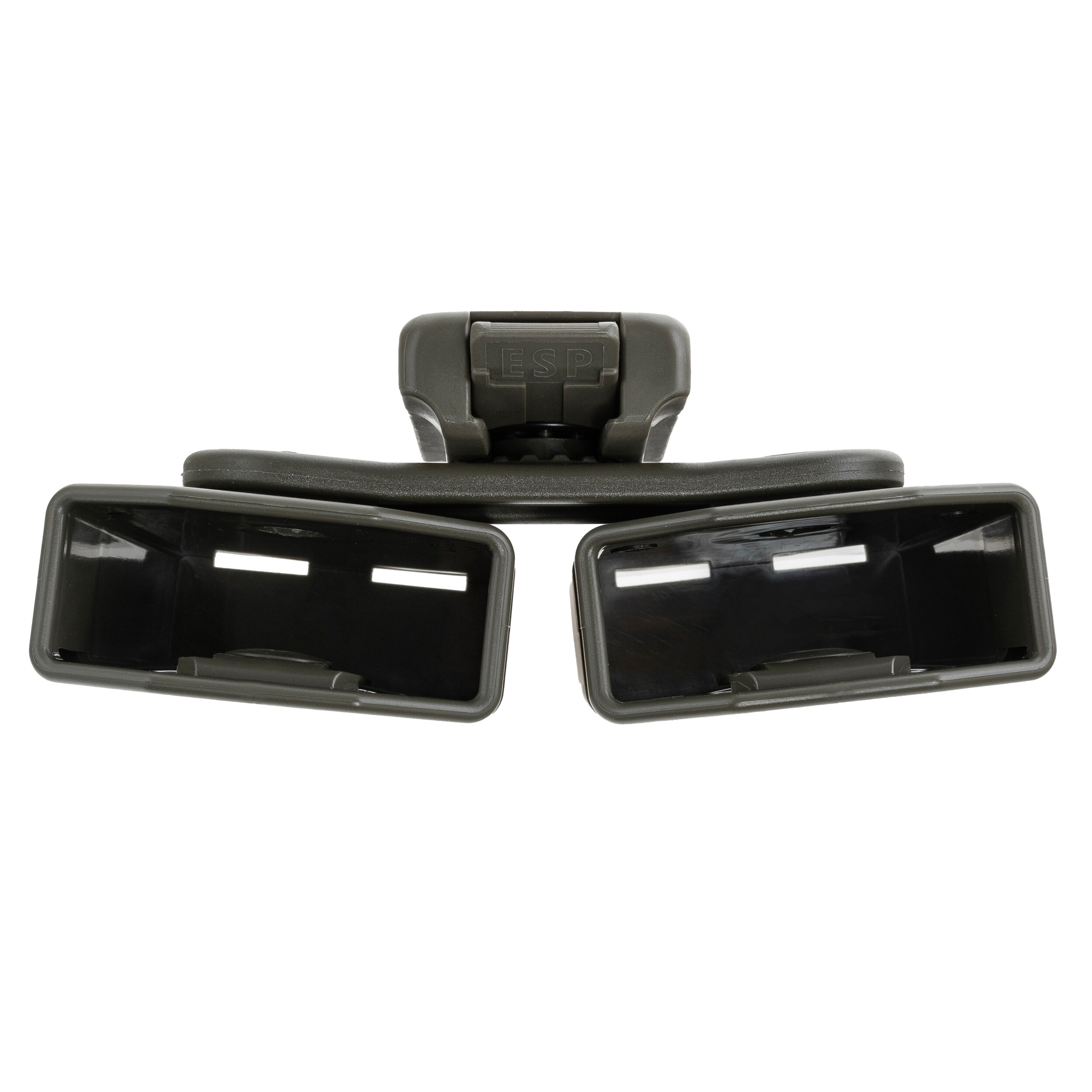 ESP - Doppel-Magazintasche, drehbar mit UBC-05-A-Halterung für Magazine im Kaliber 5,56 mm - Olive Drab