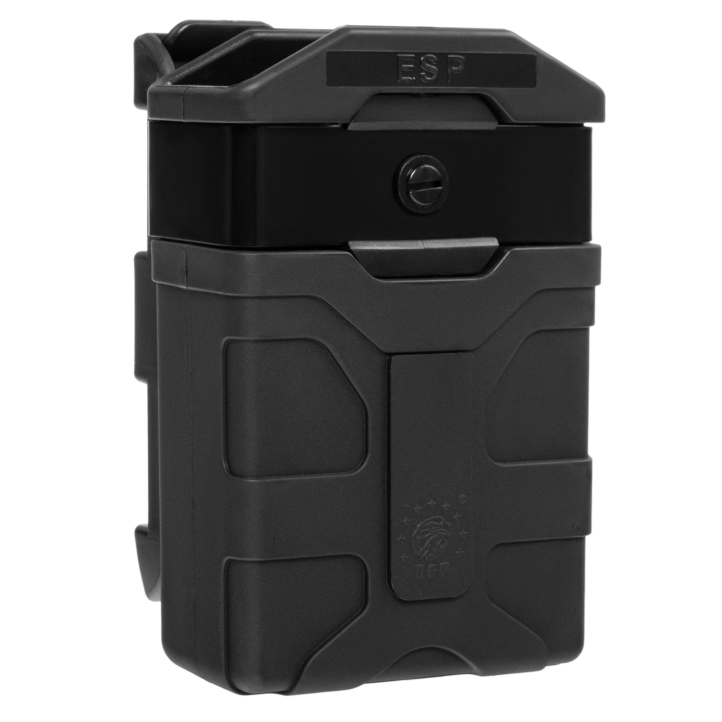ESP - Drehbare Magazintasche mit UBC-07-Befestigung für 5,56 mm Magazine, MOLLE - Black