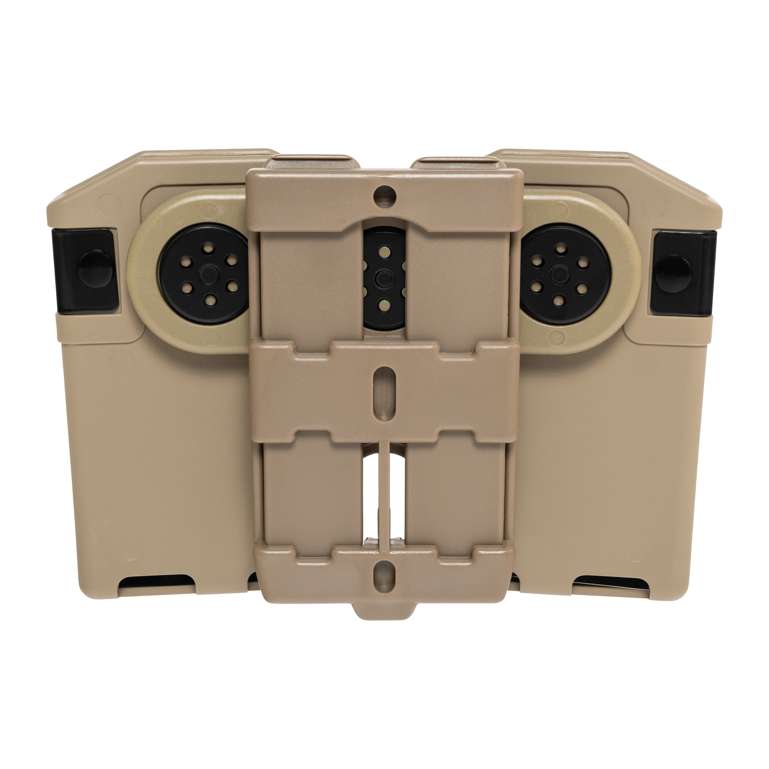 ESP - Doppel-Magazintasche, drehbar mit UBC-07 Clip-Befestigung für große Magazine - Khaki