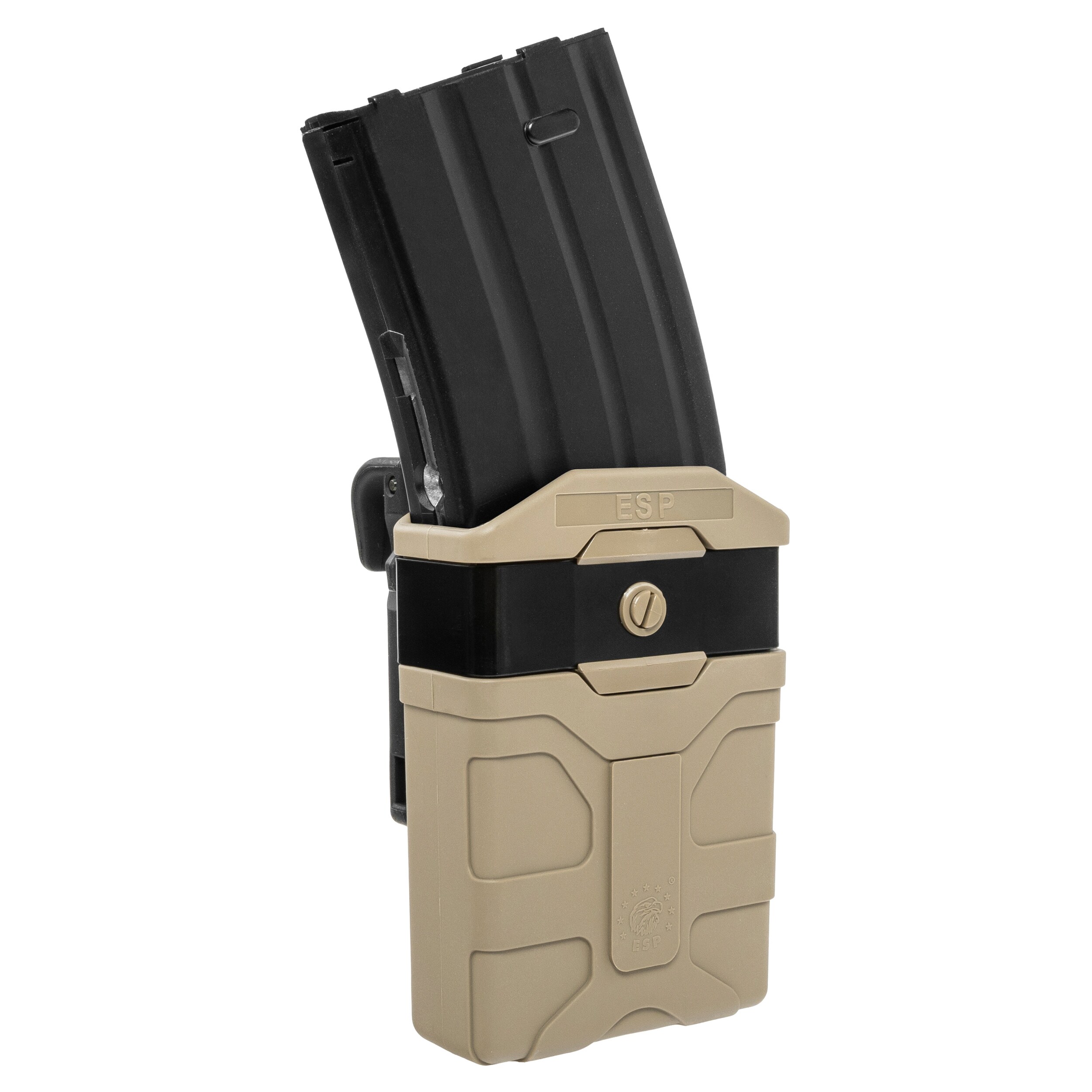 ESP - Drehbare Magazintasche mit UBC-08-Befestigung - Khaki