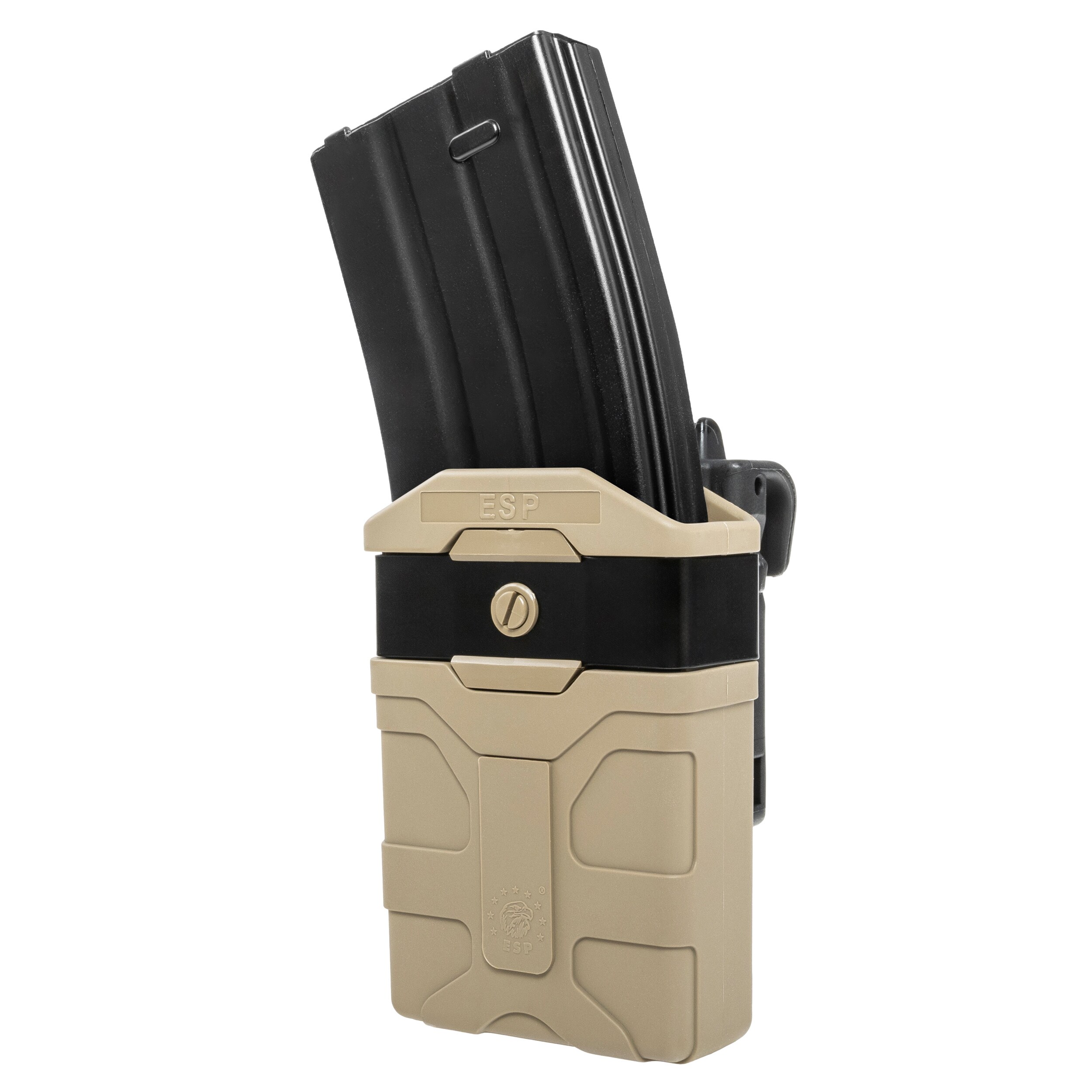 ESP - Drehbare Magazintasche mit UBC-08-Befestigung - Khaki