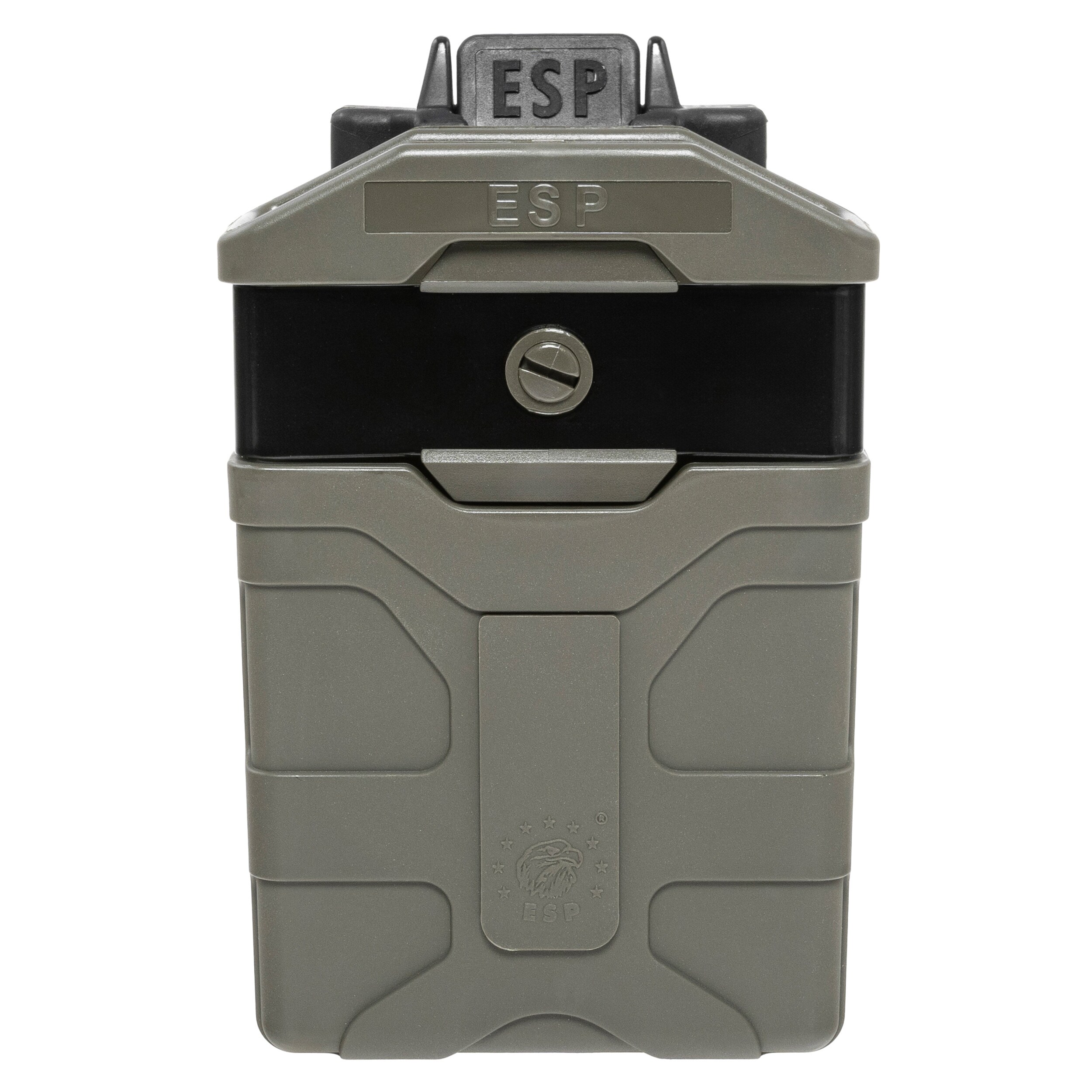 ESP - Drehbare Magazintasche mit Befestigung UBC-08 für Magazine - Olive Drab