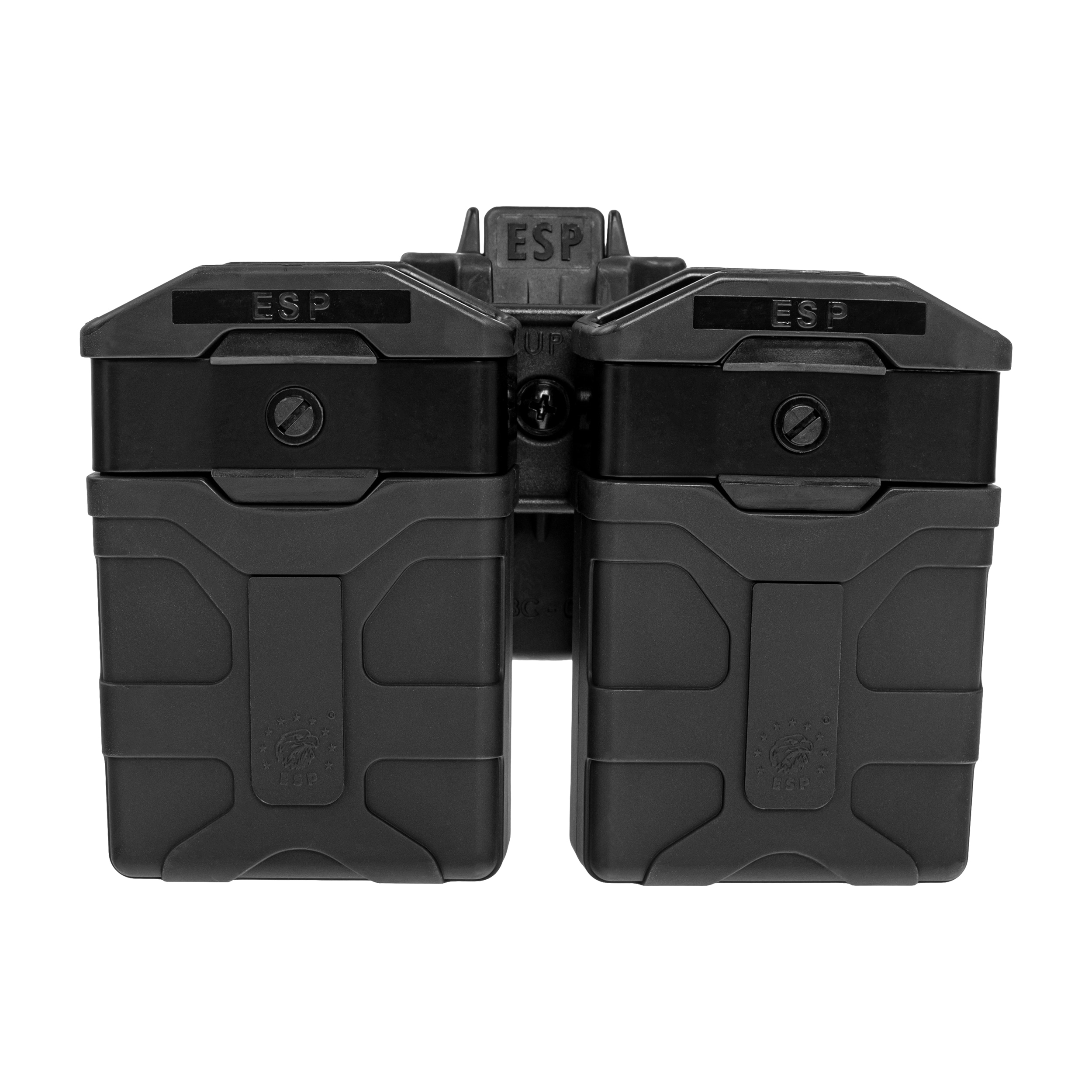 ESP - Doppel-Magazintasche, drehbar ESP mit UBC-08-Halterung für Magazine - Black