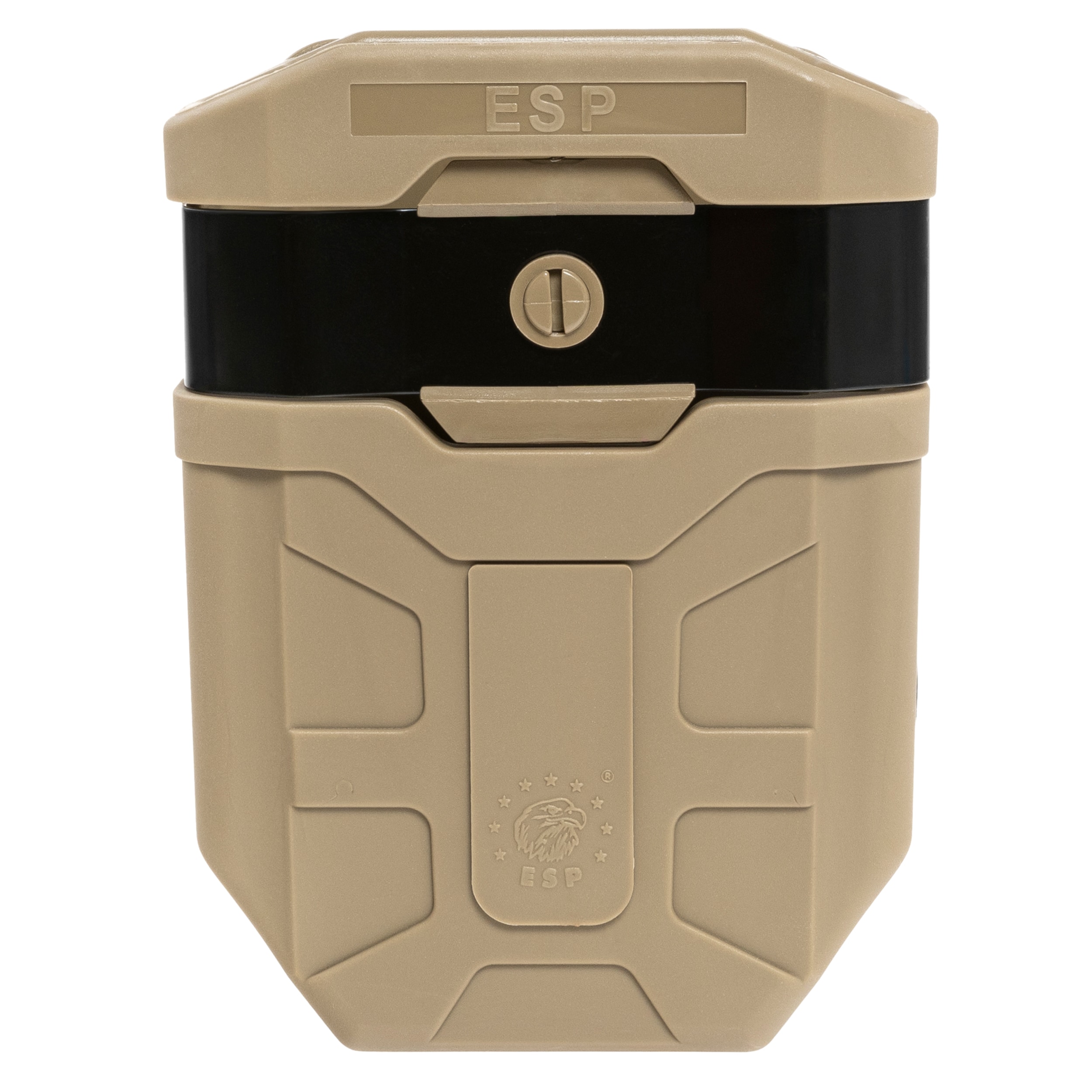 ESP - Drehbare Magazintasche mit Paddle-Befestigung für AK-47/AK74 - Khaki