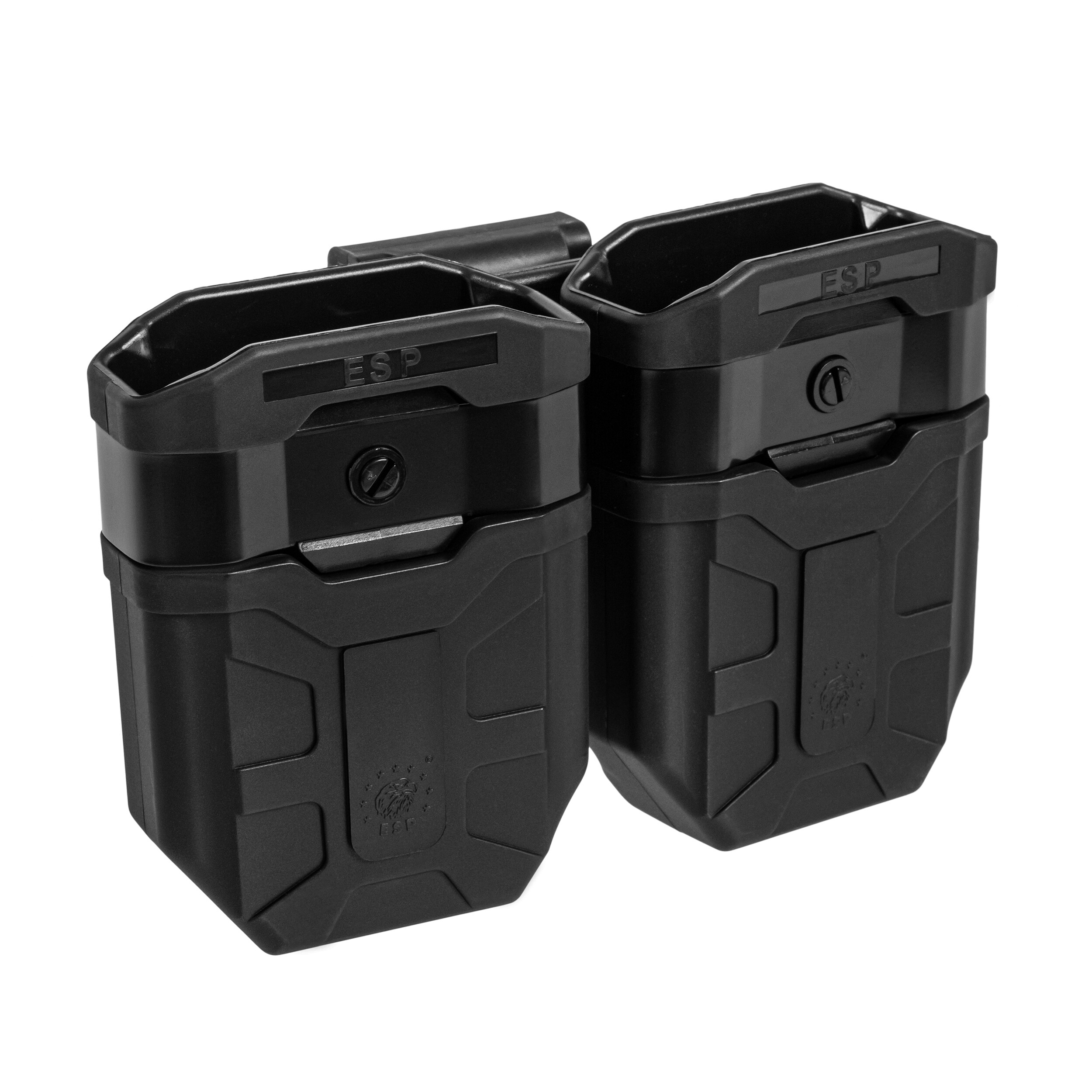 ESP - Doppel-Magazintasche mit UBC-03-Clip für 7,62 × 39 mm Magazine - Black