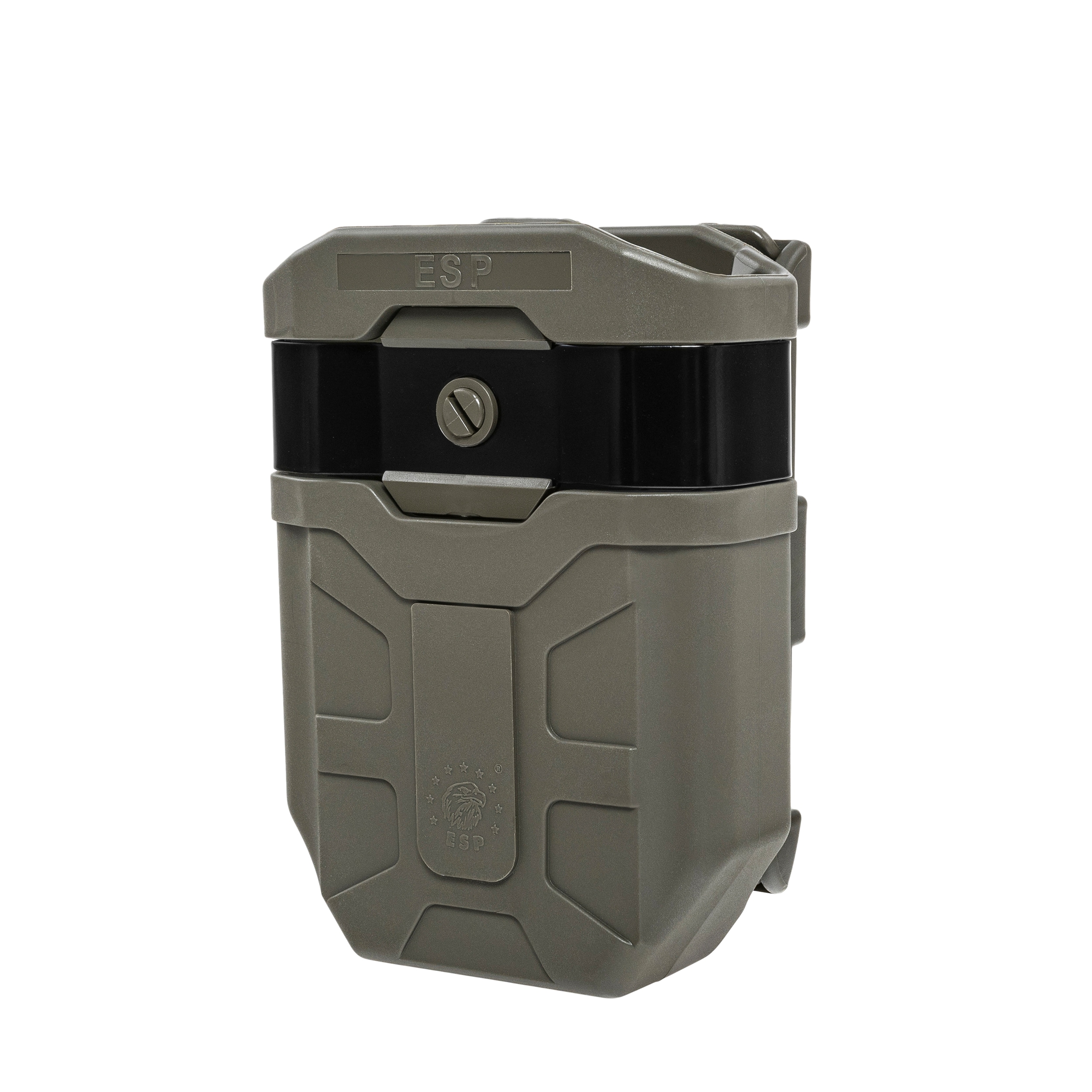 ESP - Drehbare Magazintasche mit Befestigung UBC-04-2 Clip für 7,62 mm Magazin - Olive Drab