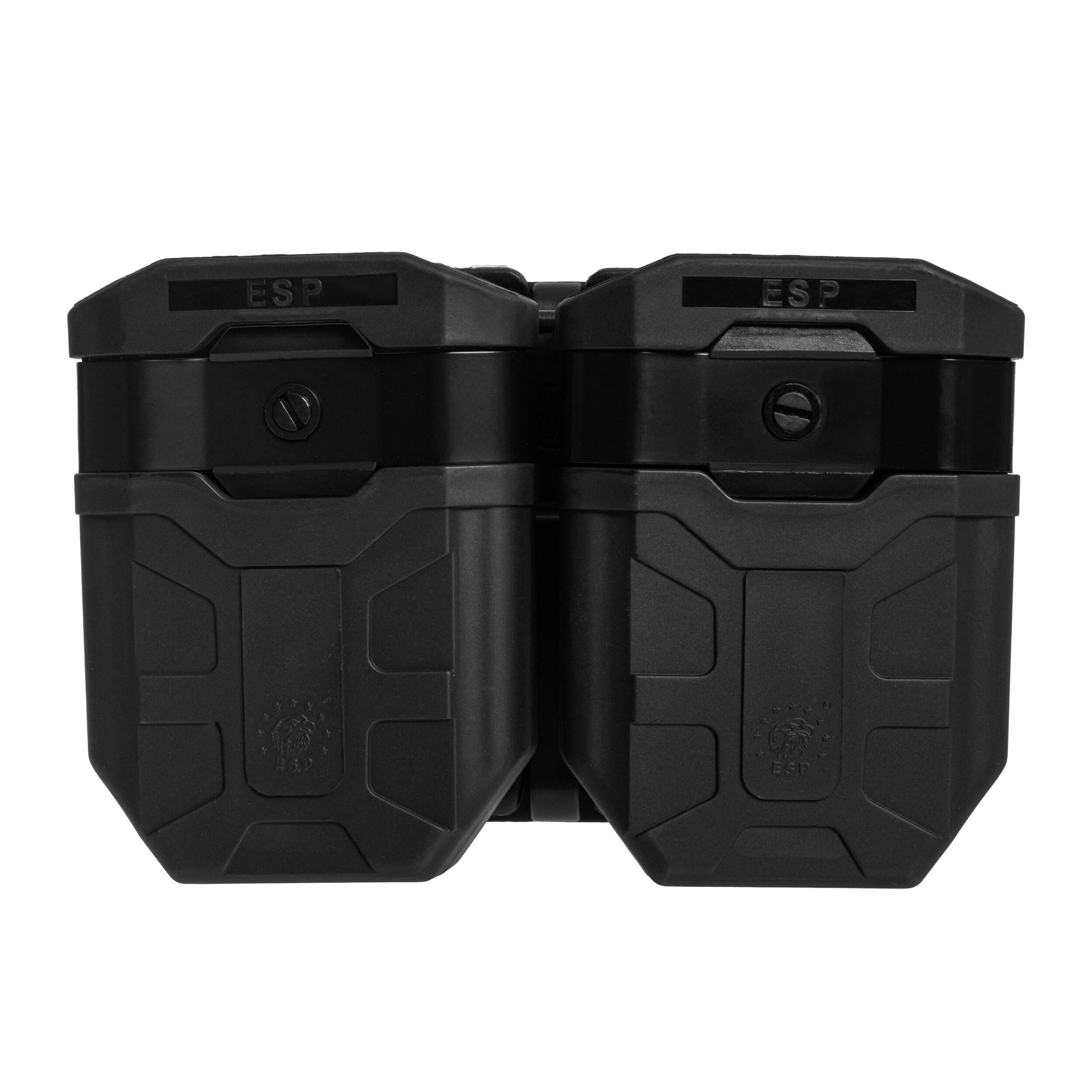 ESP - Doppel-Magazintasche, drehbar mit UBC-04-2-Halterung für Magazine - Black