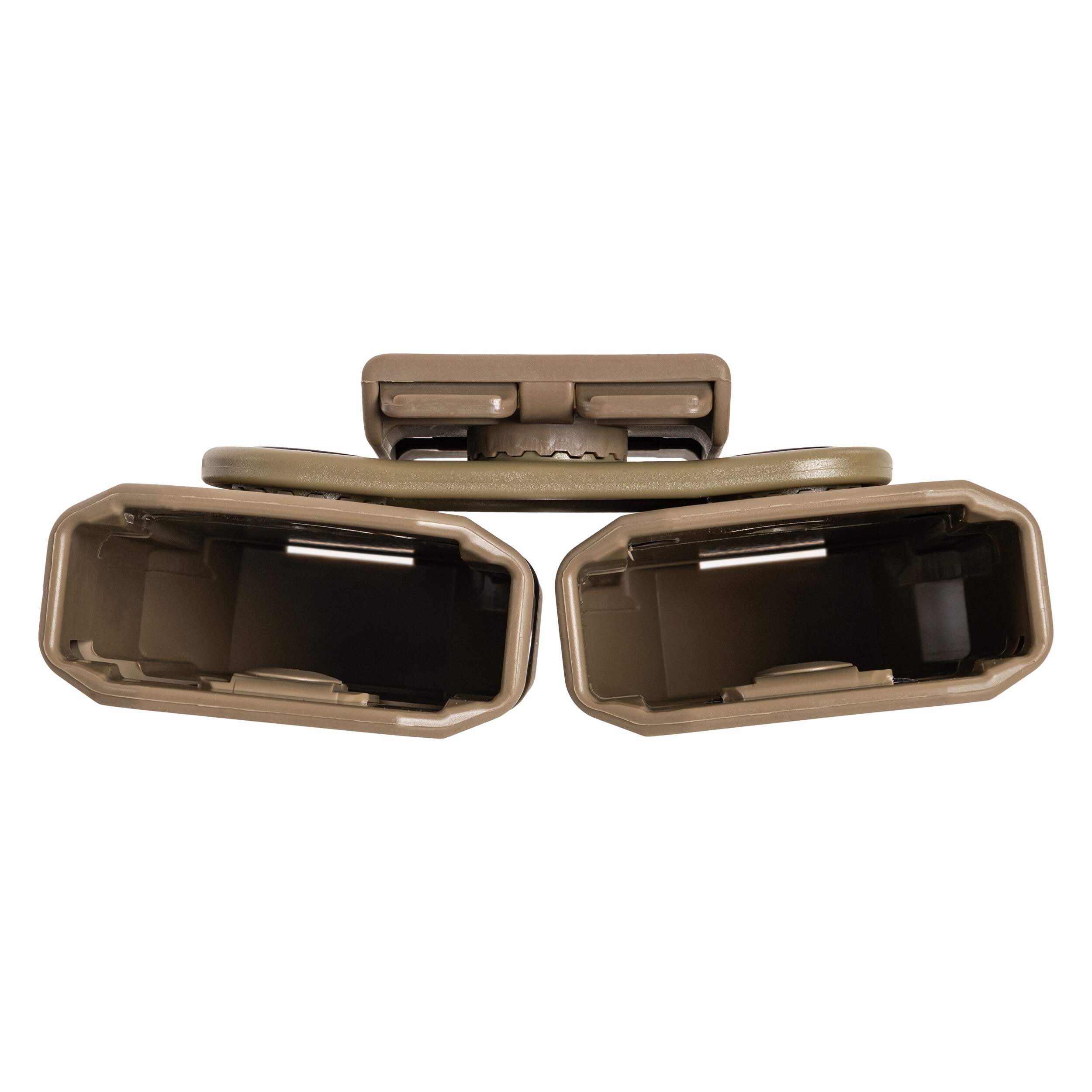 ESP - Doppel-Magazintasche, drehbar mit UBC-04-2-Halterung für Magazine - Khaki