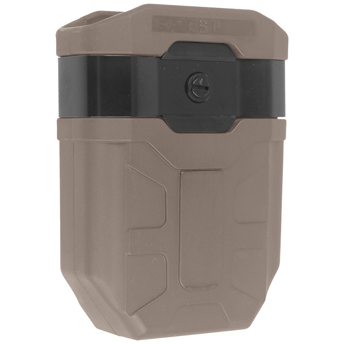 ESP - Drehbare Magazintasche mit Befestigung UBC-05 für 7,62 mm Magazin -Khaki