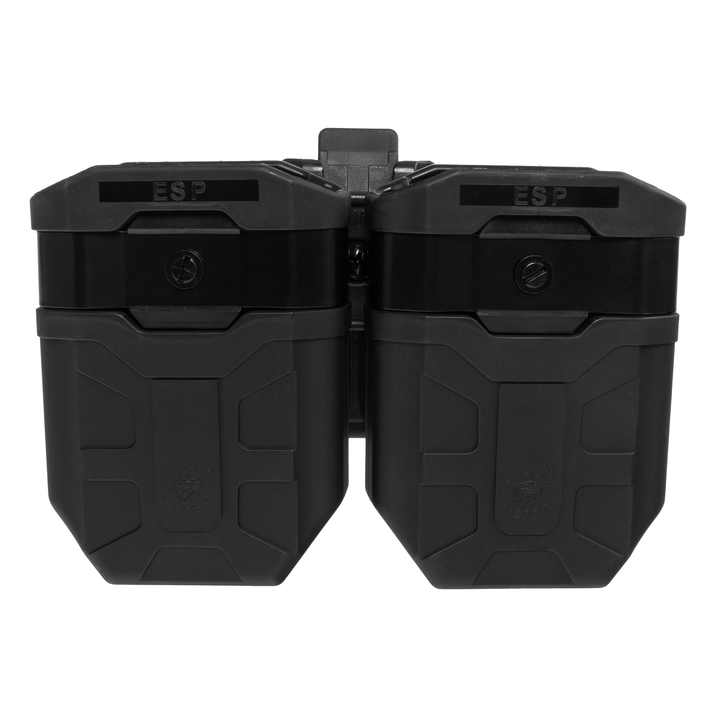 ESP - Doppel-Magazintasche, drehbar mit UBC-05-A-Halterung für 7,62 mm Magazin - Black