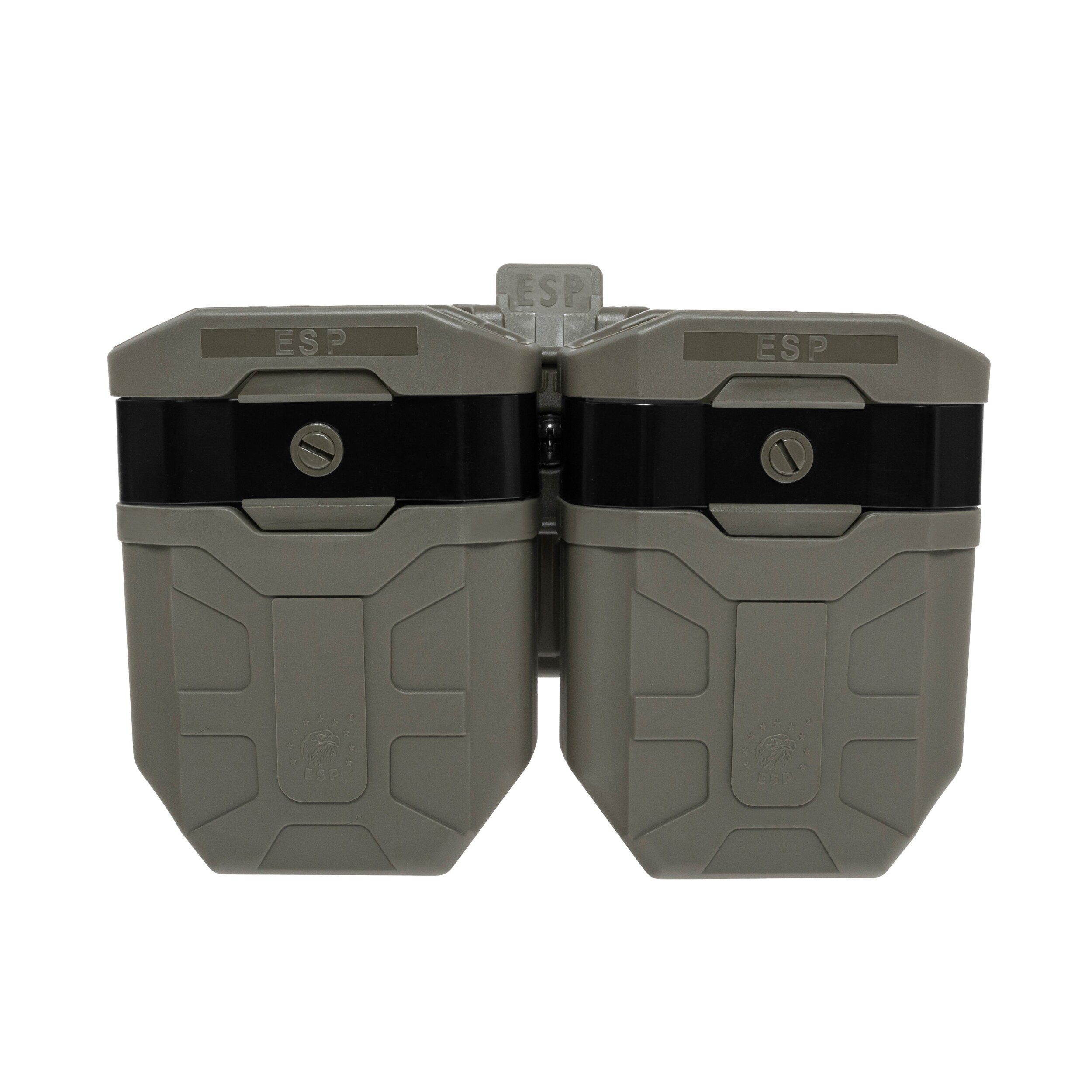 ESP - Doppel-Magazintasche, drehbar mit UBC-05-A-Halterung für 7,62 mm Magazin - Olive Drab