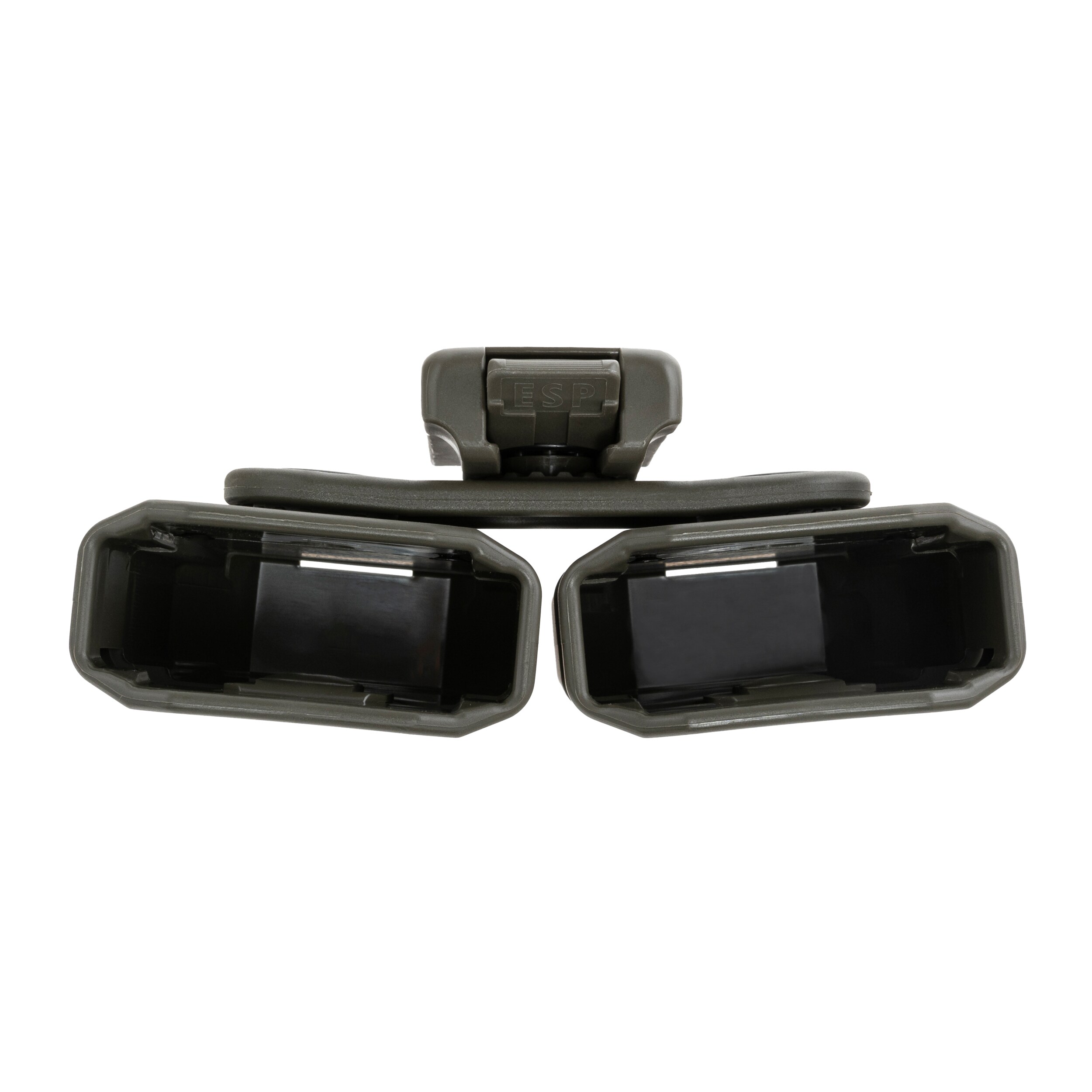 ESP - Doppel-Magazintasche, drehbar mit UBC-05-A-Halterung für 7,62 mm Magazin - Olive Drab