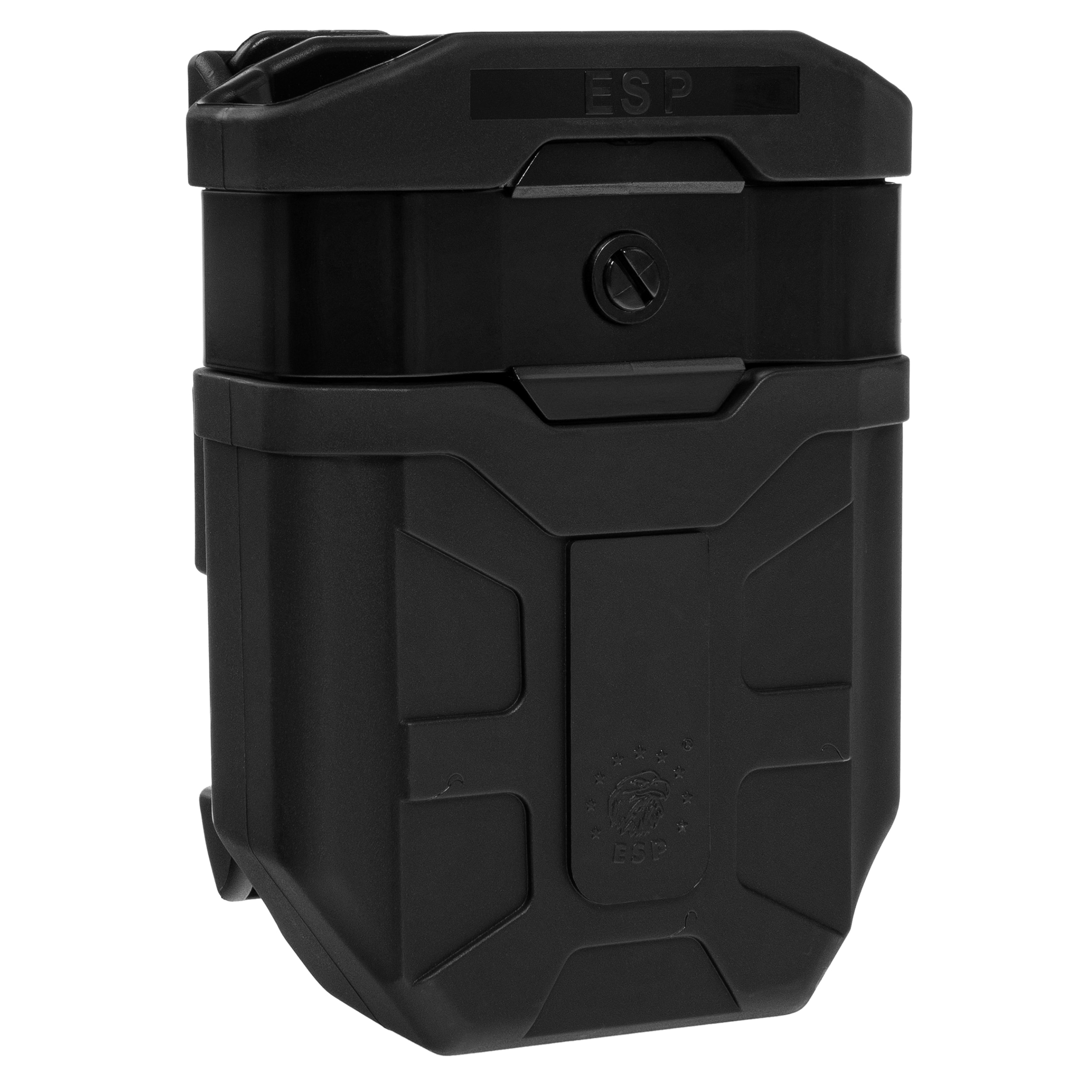 ESP - Drehbare Magazintasche UBC-07 für 7,62 mm MOLLE-Magazin - Black