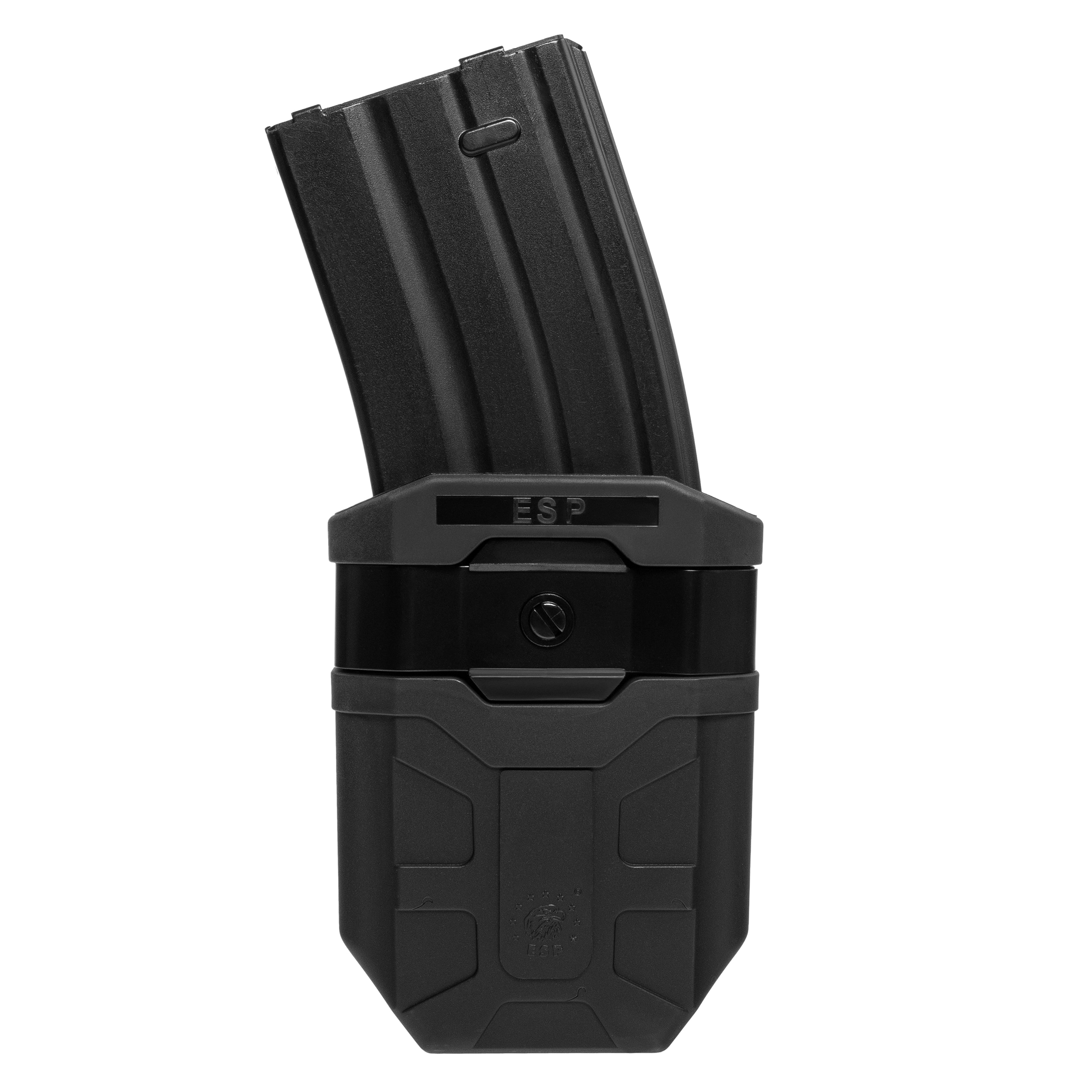 ESP - Drehbare Magazintasche UBC-07 für 7,62 mm MOLLE-Magazin - Black