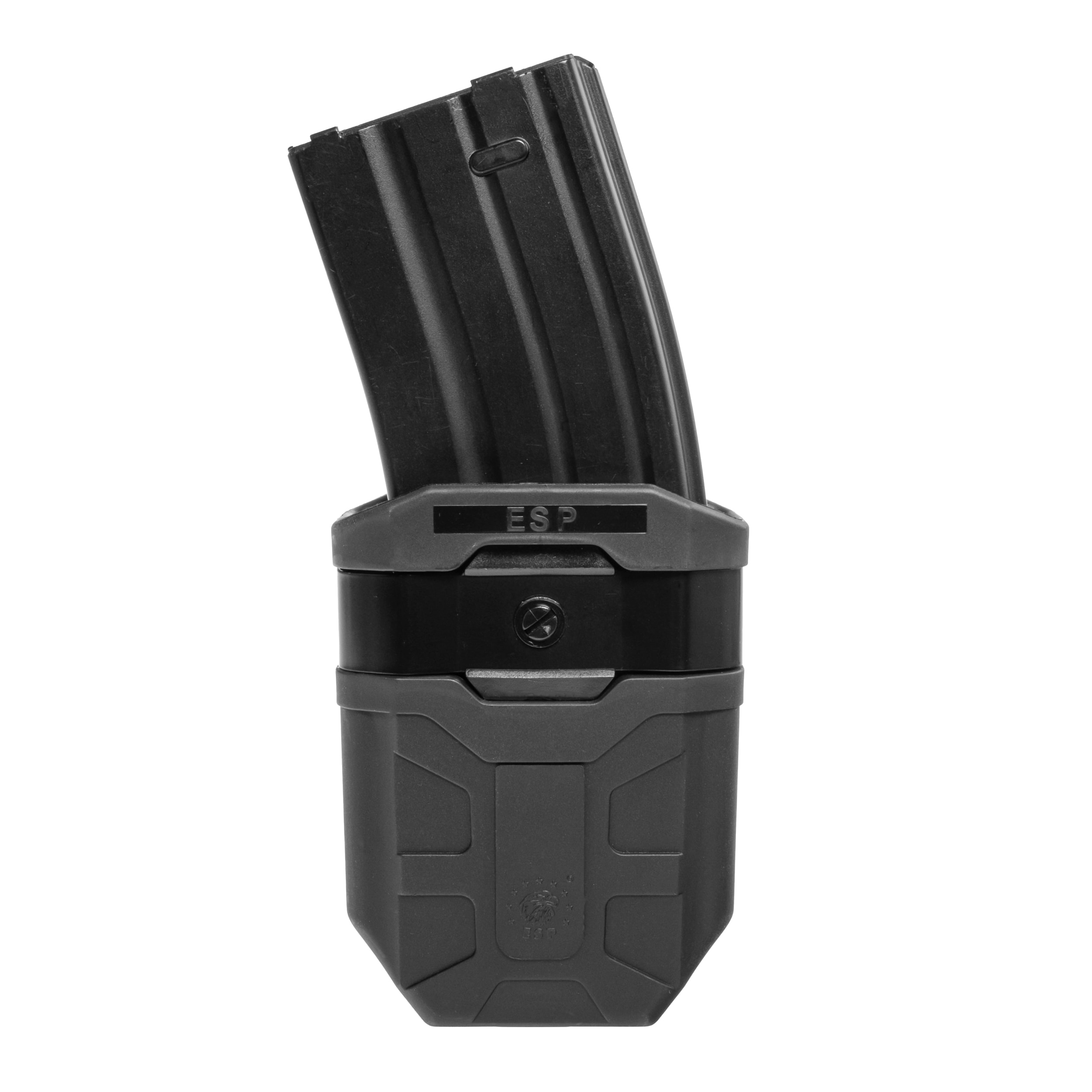 ESP - Drehbare Magazintasche mit Befestigung UBC-08 für 7,62 mm Magazin - Black