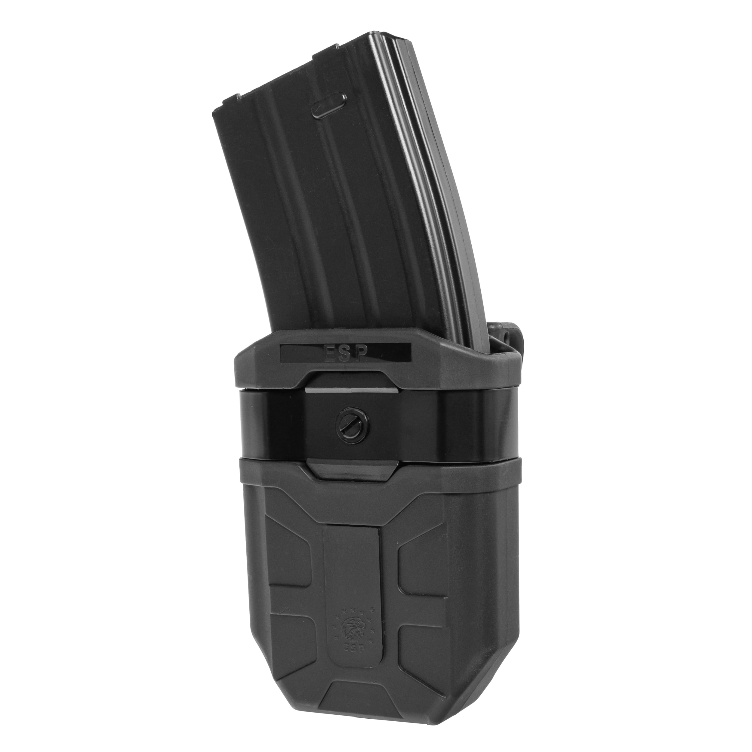 ESP - Drehbare Magazintasche mit Befestigung UBC-08 für 7,62 mm Magazin - Black