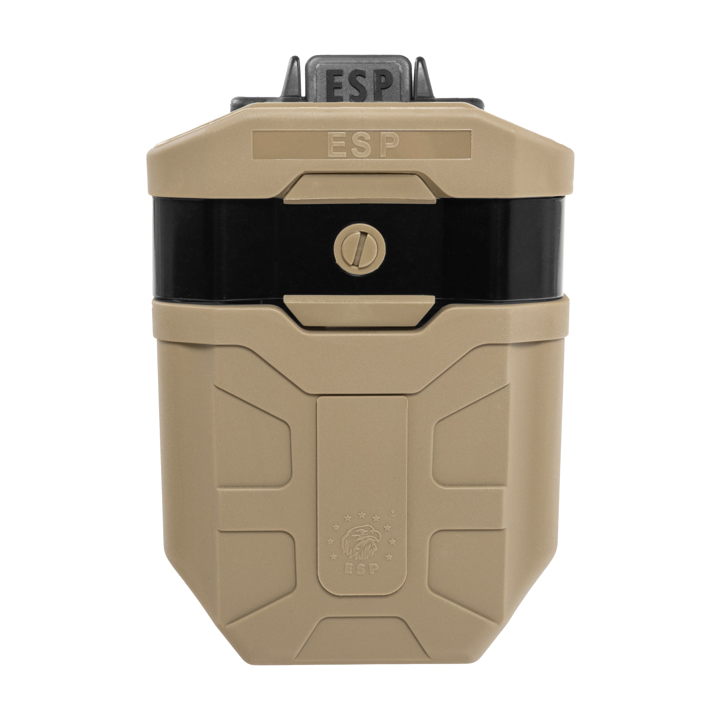 ESP - Drehbare Magazintasche mit UBC-08-Befestigung für 7,62-mm-Magazin - Khaki