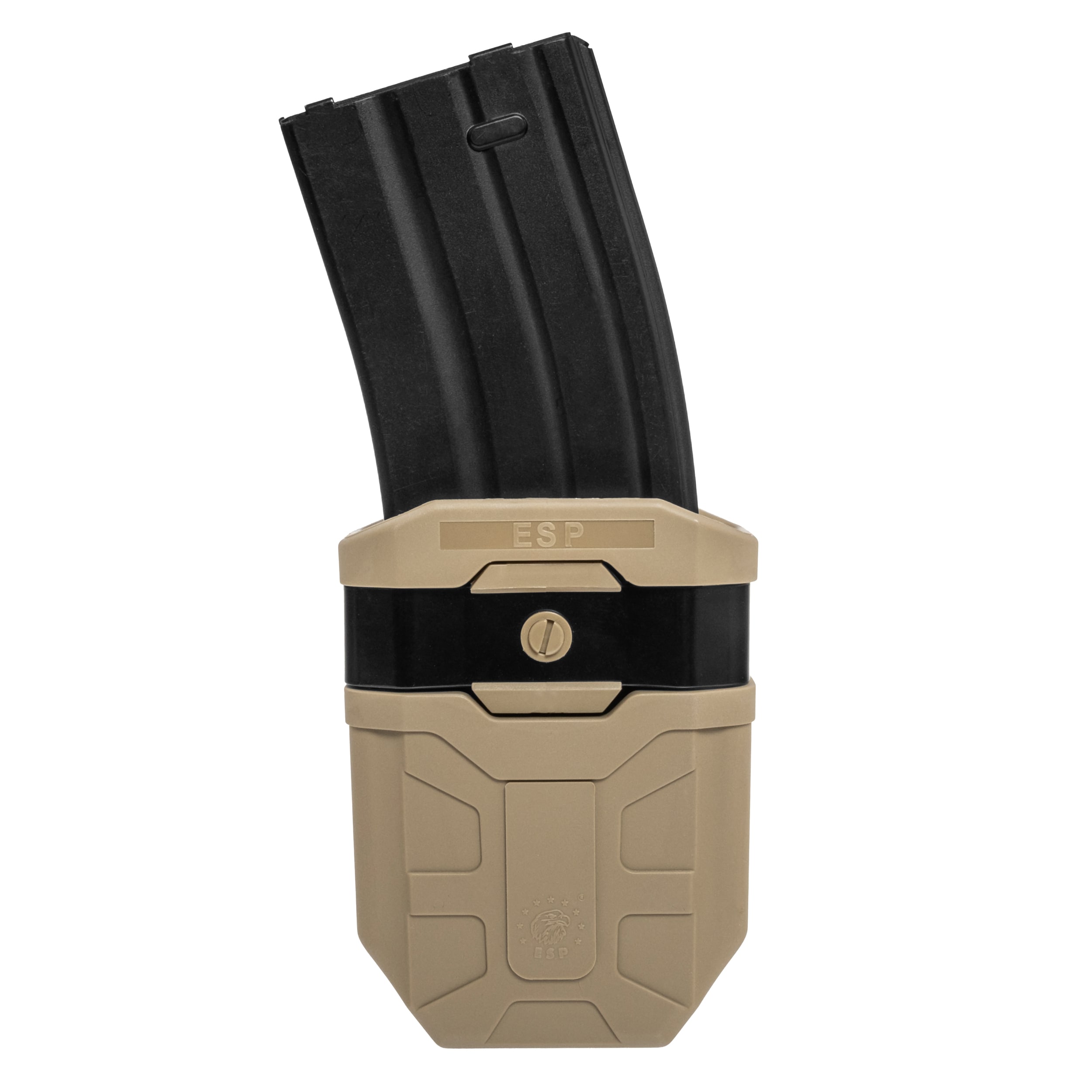 ESP - Drehbare Magazintasche mit UBC-08-Befestigung für 7,62-mm-Magazin - Khaki