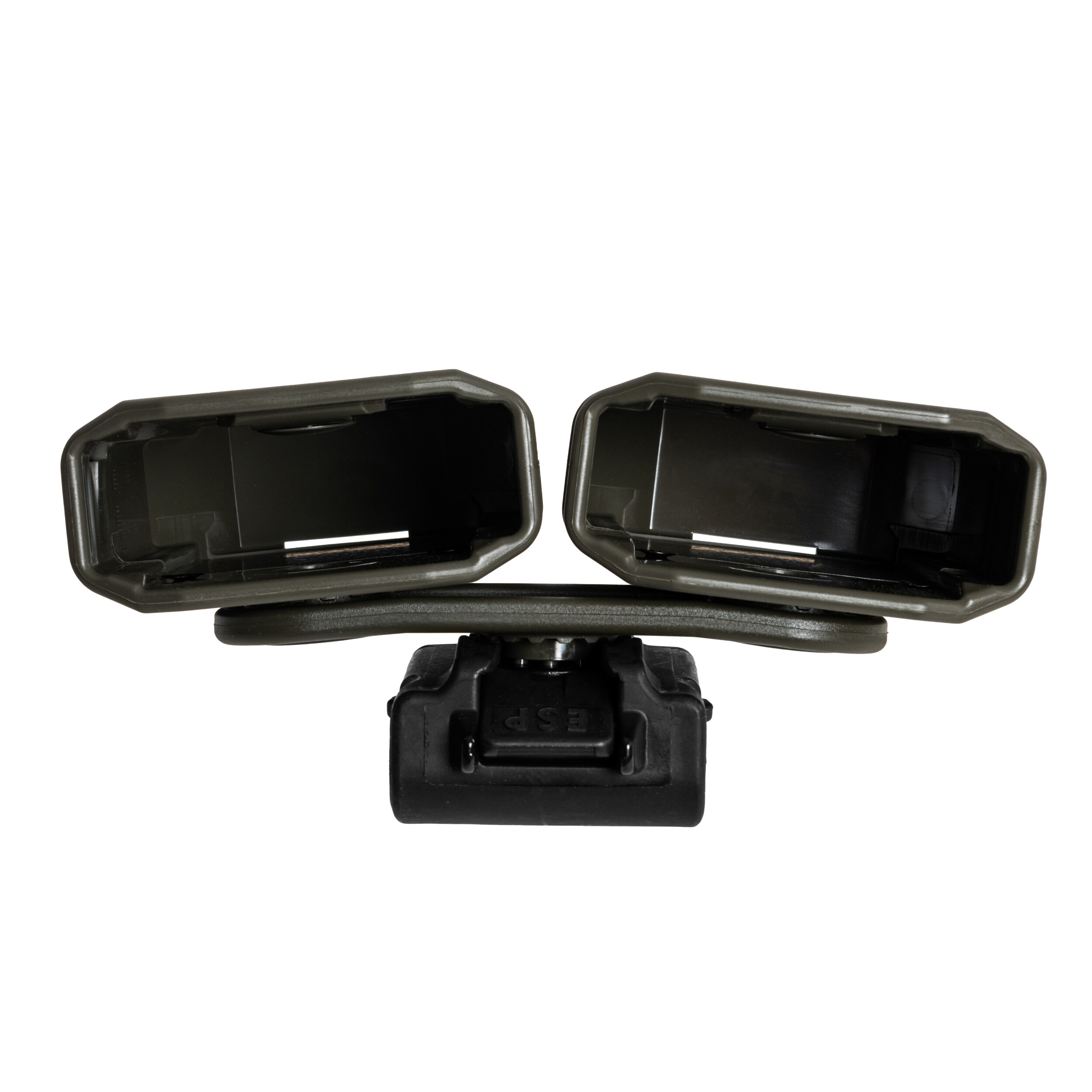 ESP - Doppel-Magazintasche, drehbar mit UBC-08-Halterung für 7,62 mm Magazine - Olive Drab