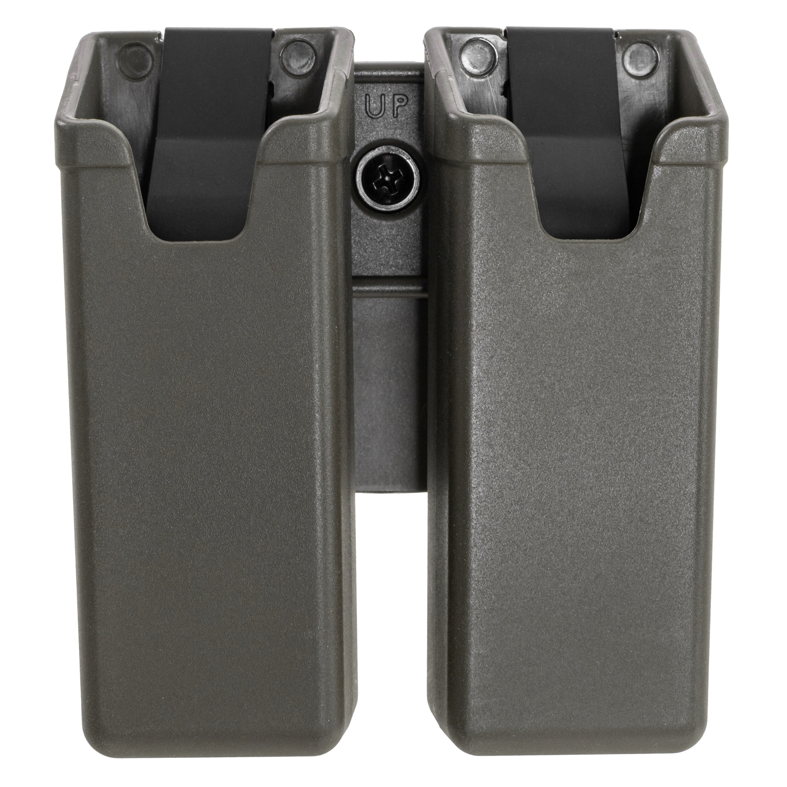 ESP - Doppel-Magazintasche mit UBC-01 Clip-Befestigung für MP5/UZI/SA VZ.61 Magazine - Olive Drab