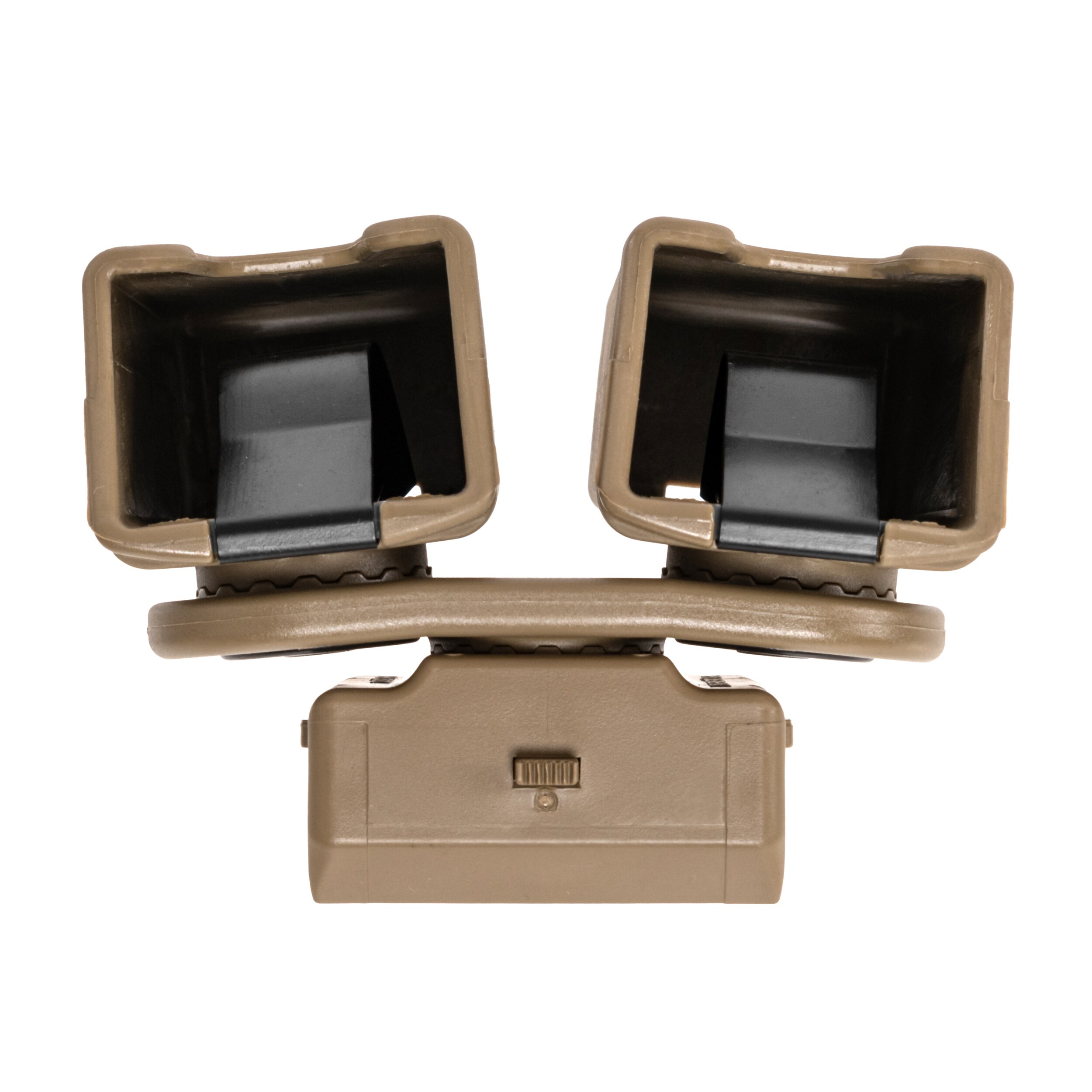 ESP - Doppel-Magazintasche mit UBC-01 Clip-Halterung für MP5/UZI/SA VZ.61 Magazine - Khaki