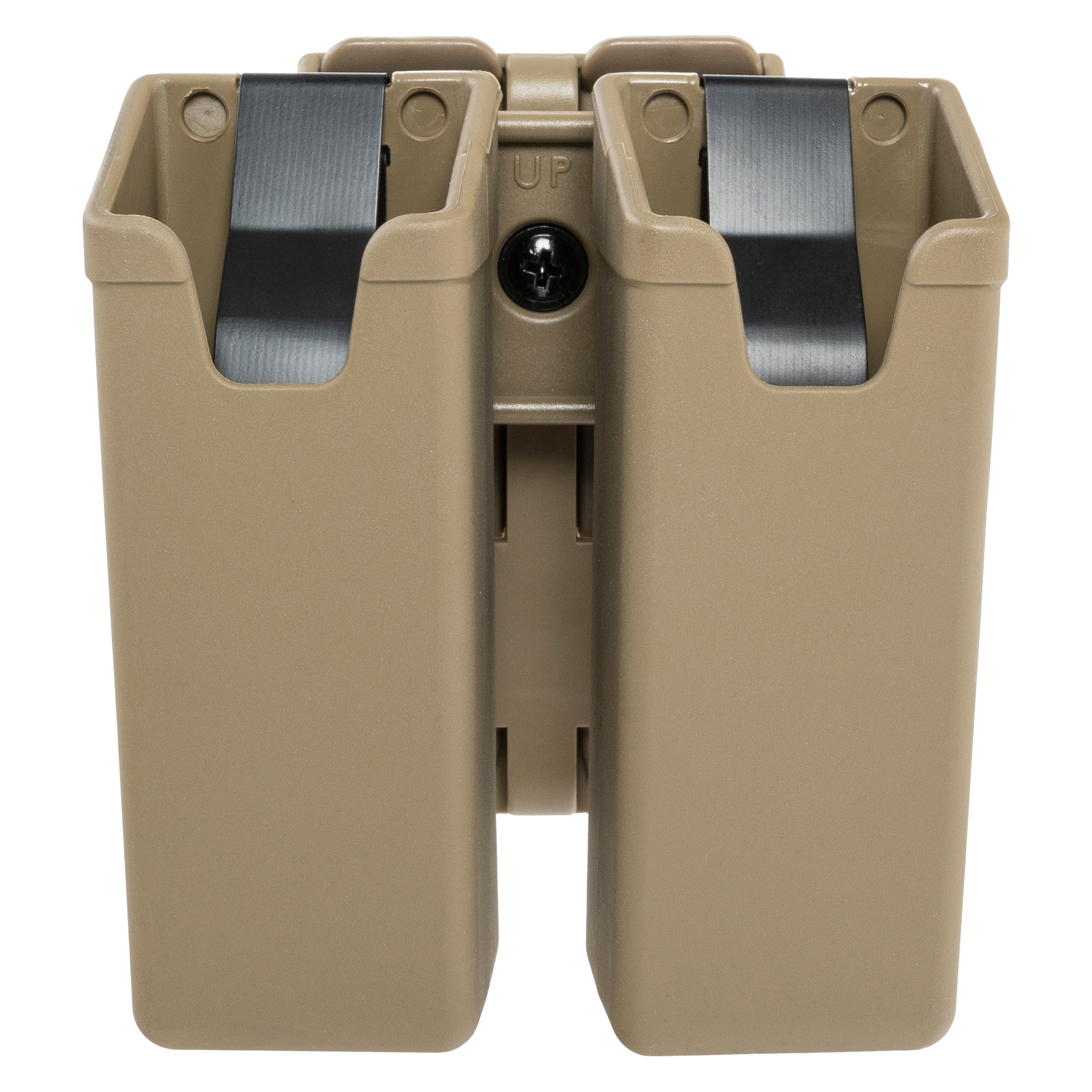 ESP - Doppel-Magazintasche, drehbar, mit Halterung UBC-04-2 für mittelgroße Magazine - Khaki