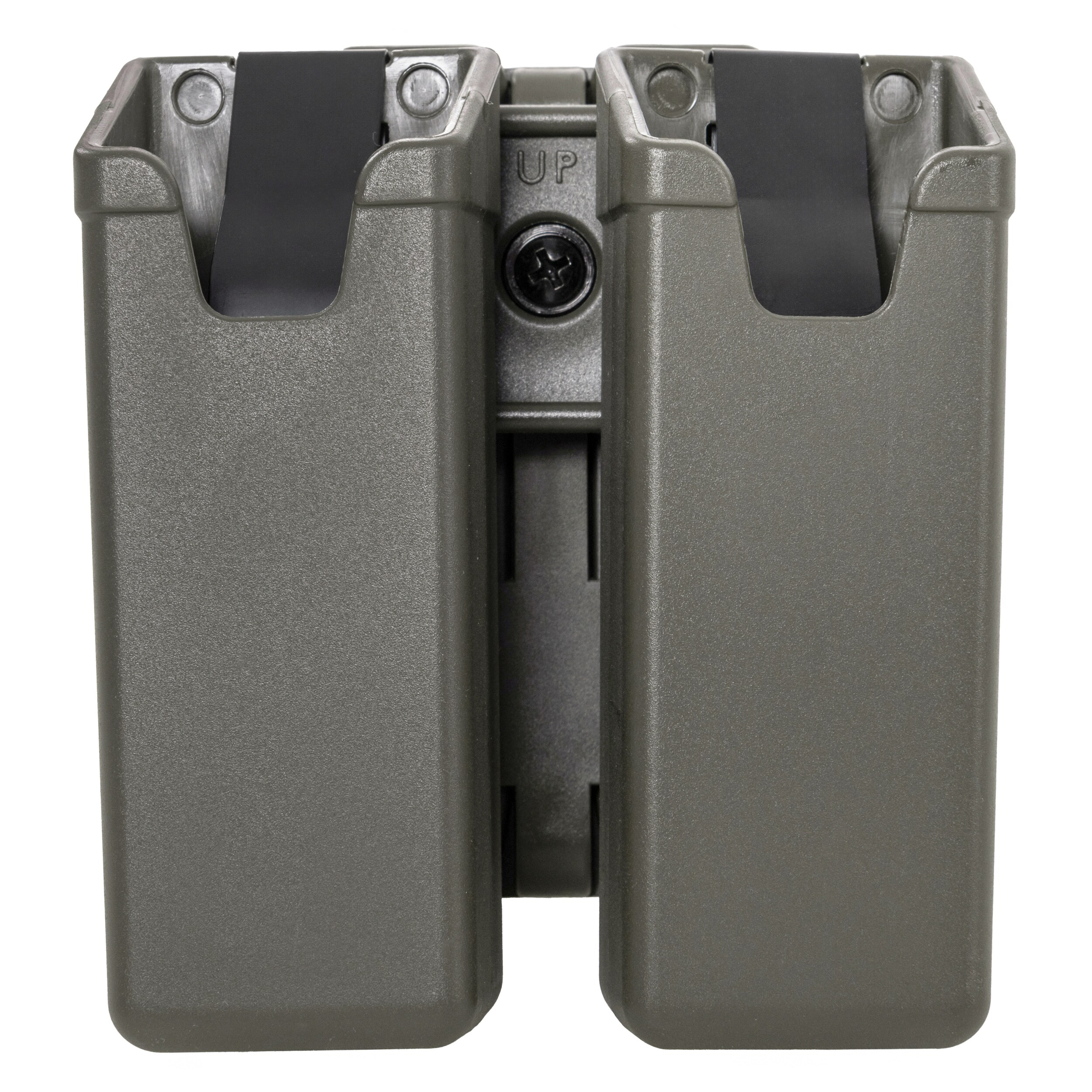 ESP - Doppel-Magazintasche, drehbar, mit Halterung UBC-04-2 für mittelgroße Magazine - Olive Drab