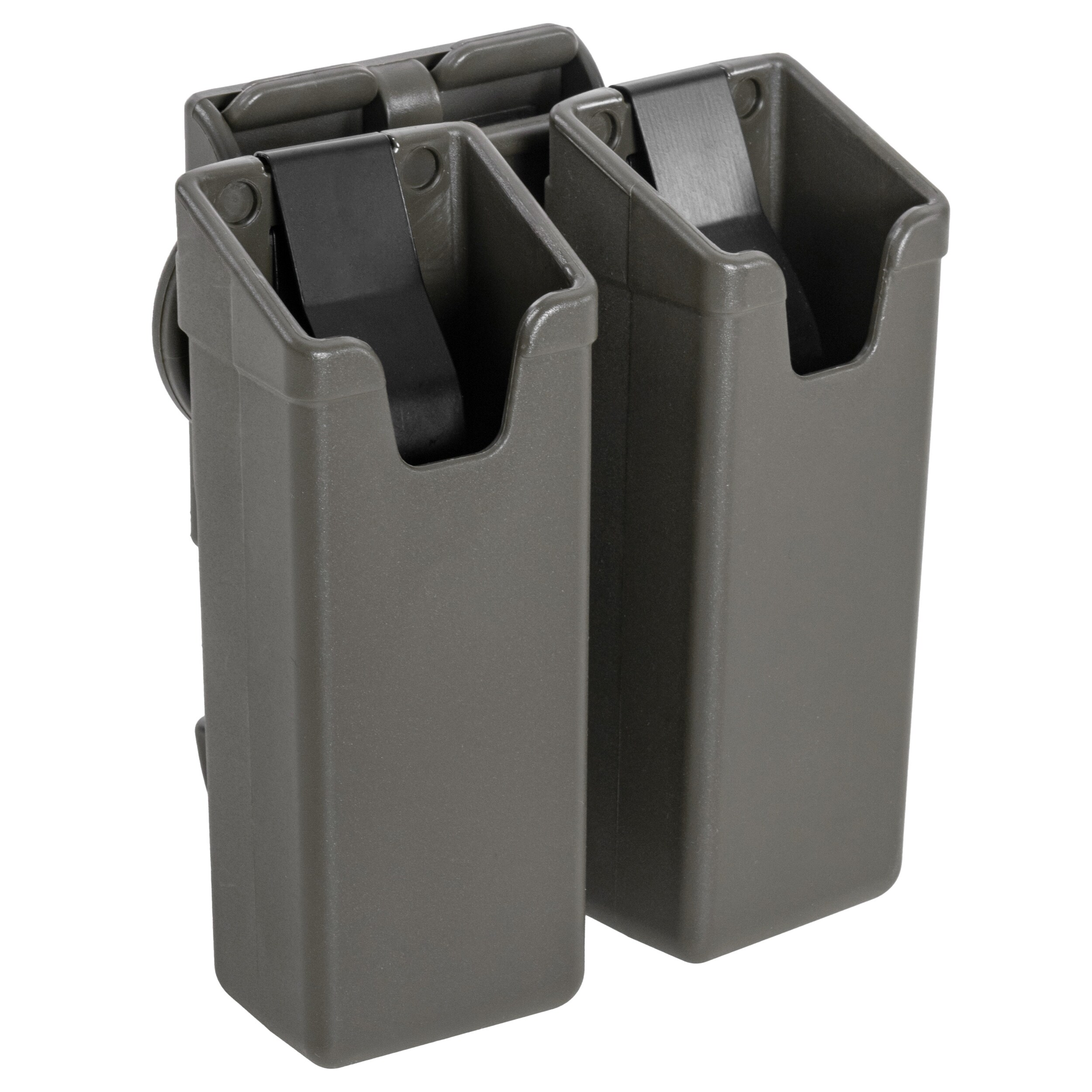 ESP - Doppel-Magazintasche, drehbar, mit Halterung UBC-04-2 für mittelgroße Magazine - Olive Drab