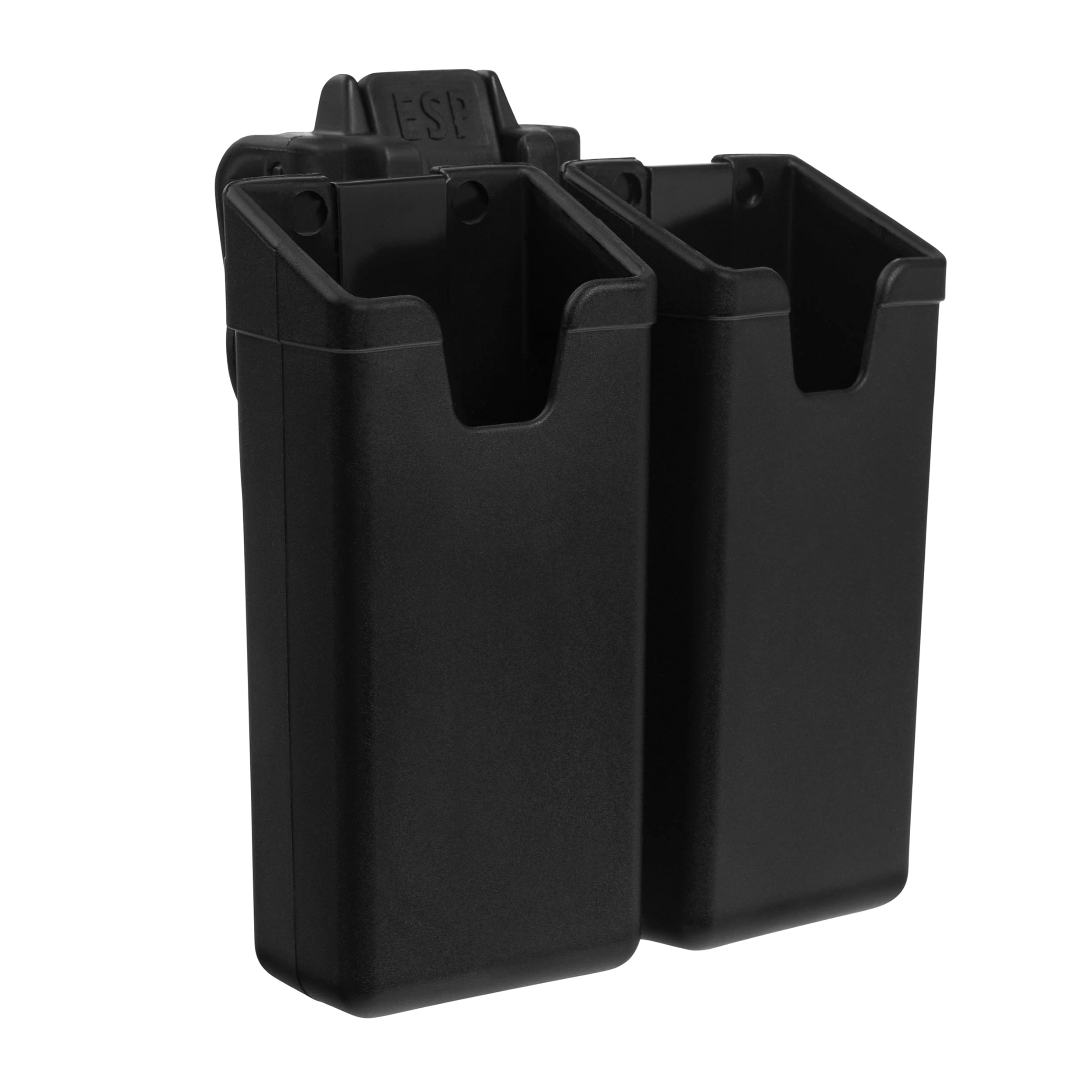 ESP - Doppel-Magazintasche, drehbar, mit UBC-08-Halterung für Magazine für CZ Scorpion Evo/GP Stribog - Black