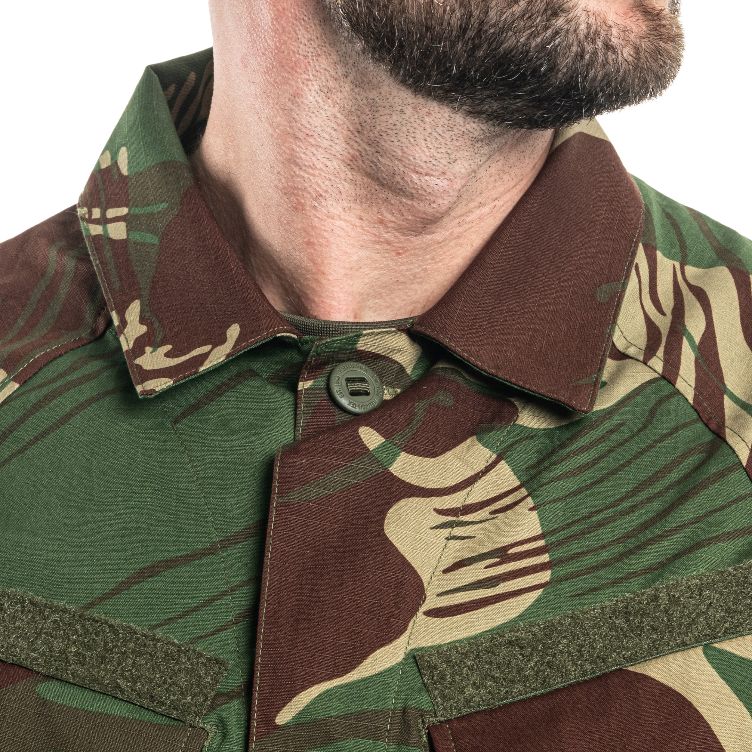 Helikon-Tex - Raid Polycotton Stretch Rip-Stop - Militär Sweatshirt - Rhodesian Camo