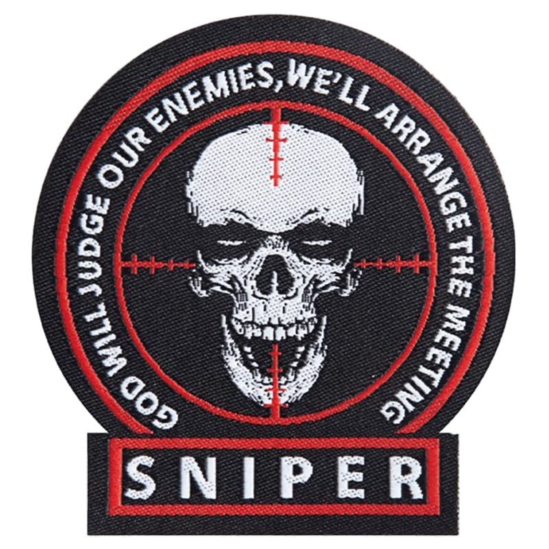 Mil-Tec - Sniper - Aufnäher - Black