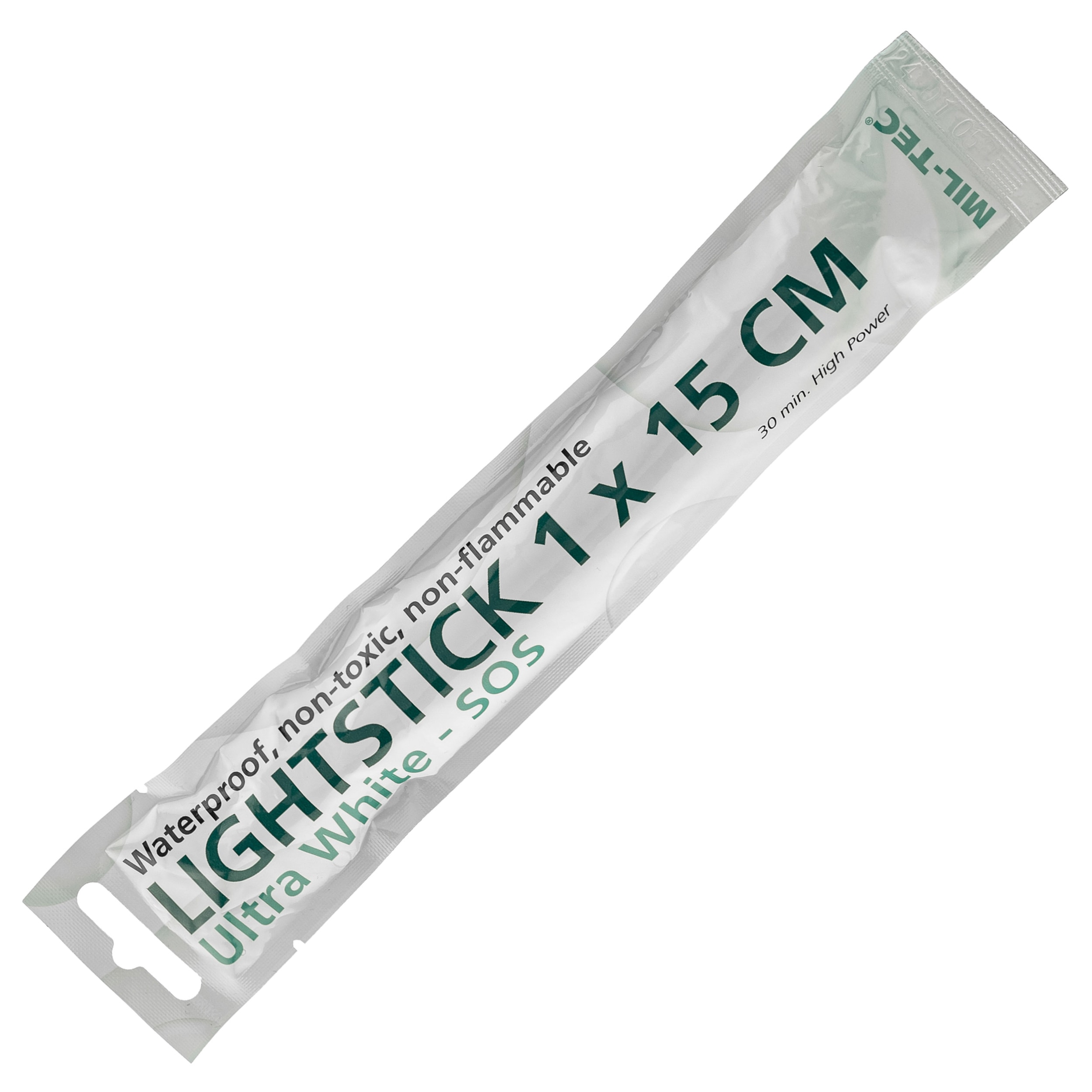 Mil-Tec - Lightstick 1 x 15 cm Ultra - Leuchtstab - White