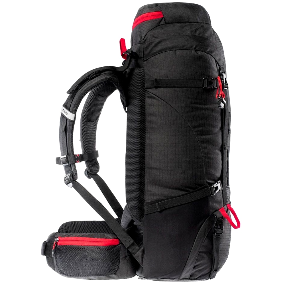 Hi-Tec - Stone Rucksack 75 l - Black/High Risk Red