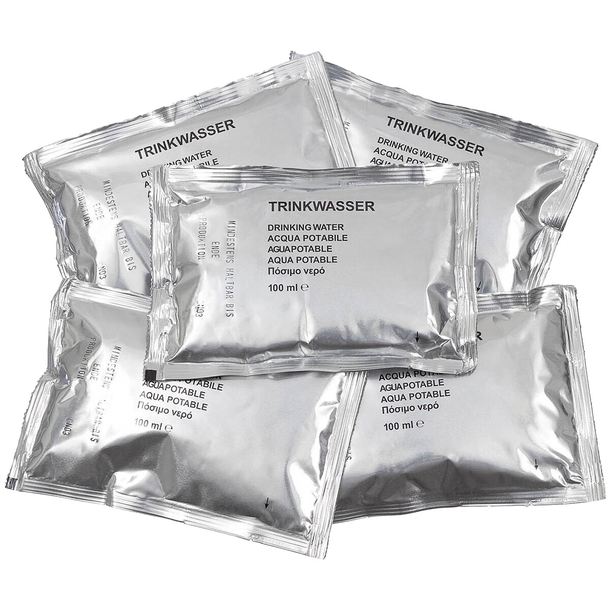 MFH - BW Trinkwasser 5 X 100 ml