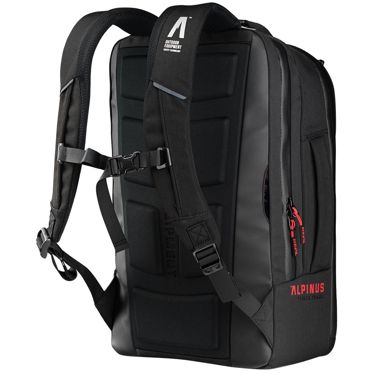 Alpinus - Tijuca Rucksack 30 l - Schwarz