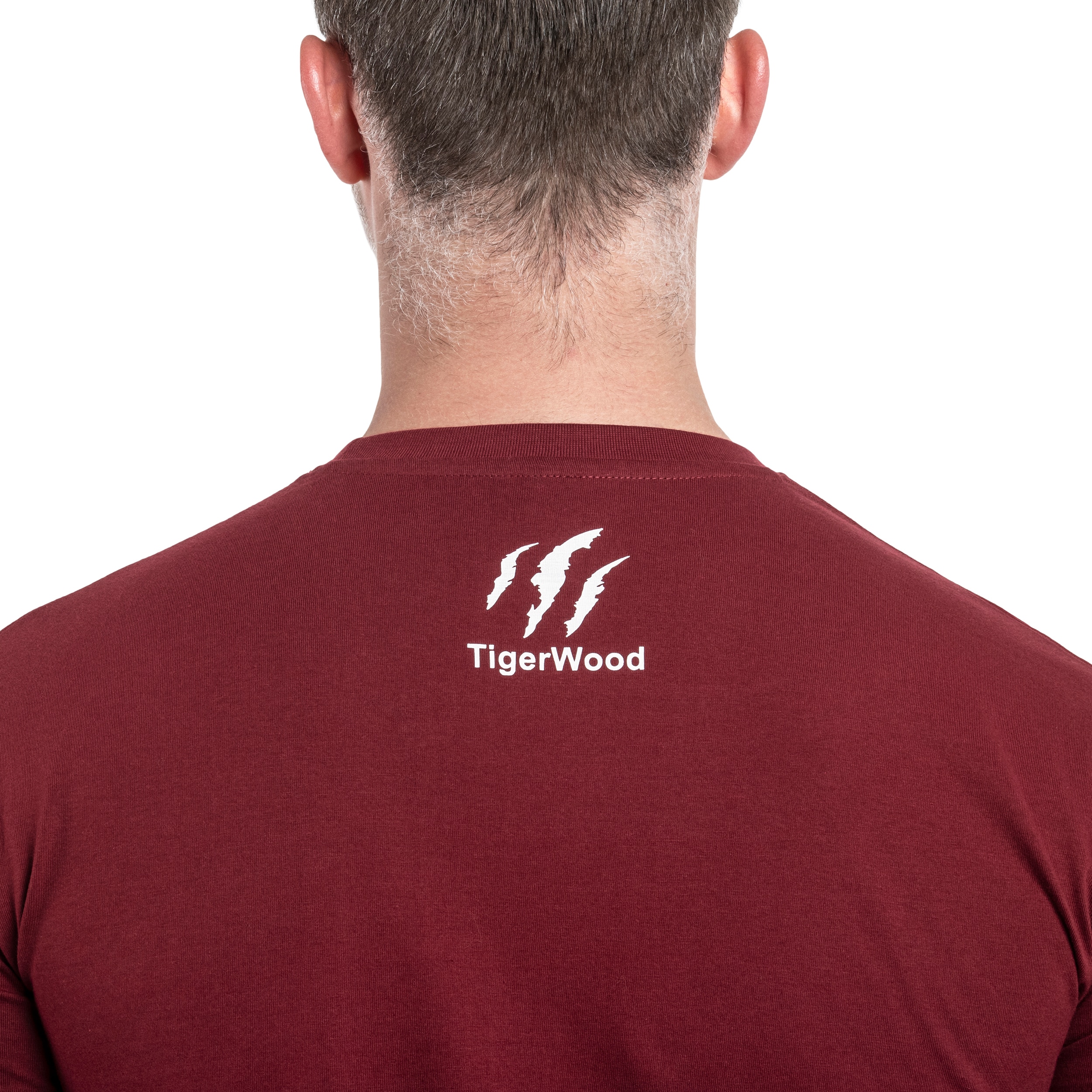 TigerWood - Bushcraft Evolution - T-Shirt - Bordo