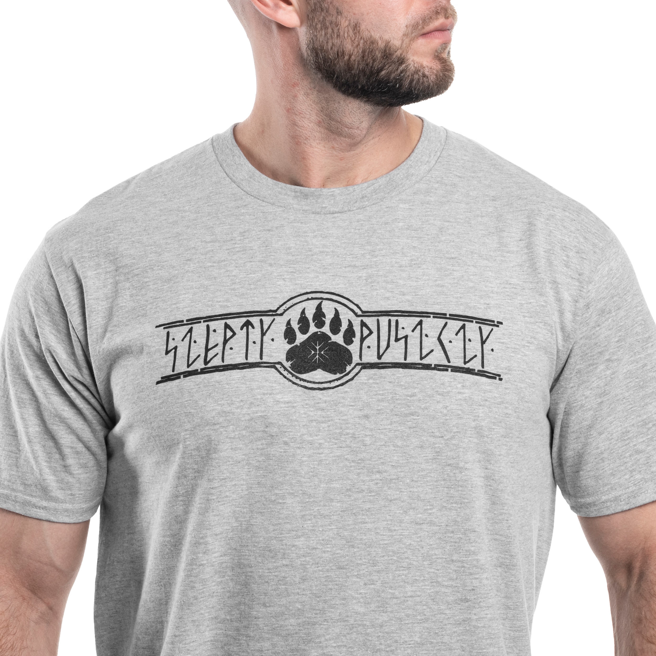 TigerWood - Szepty Puszczy T-Shirt - Grau