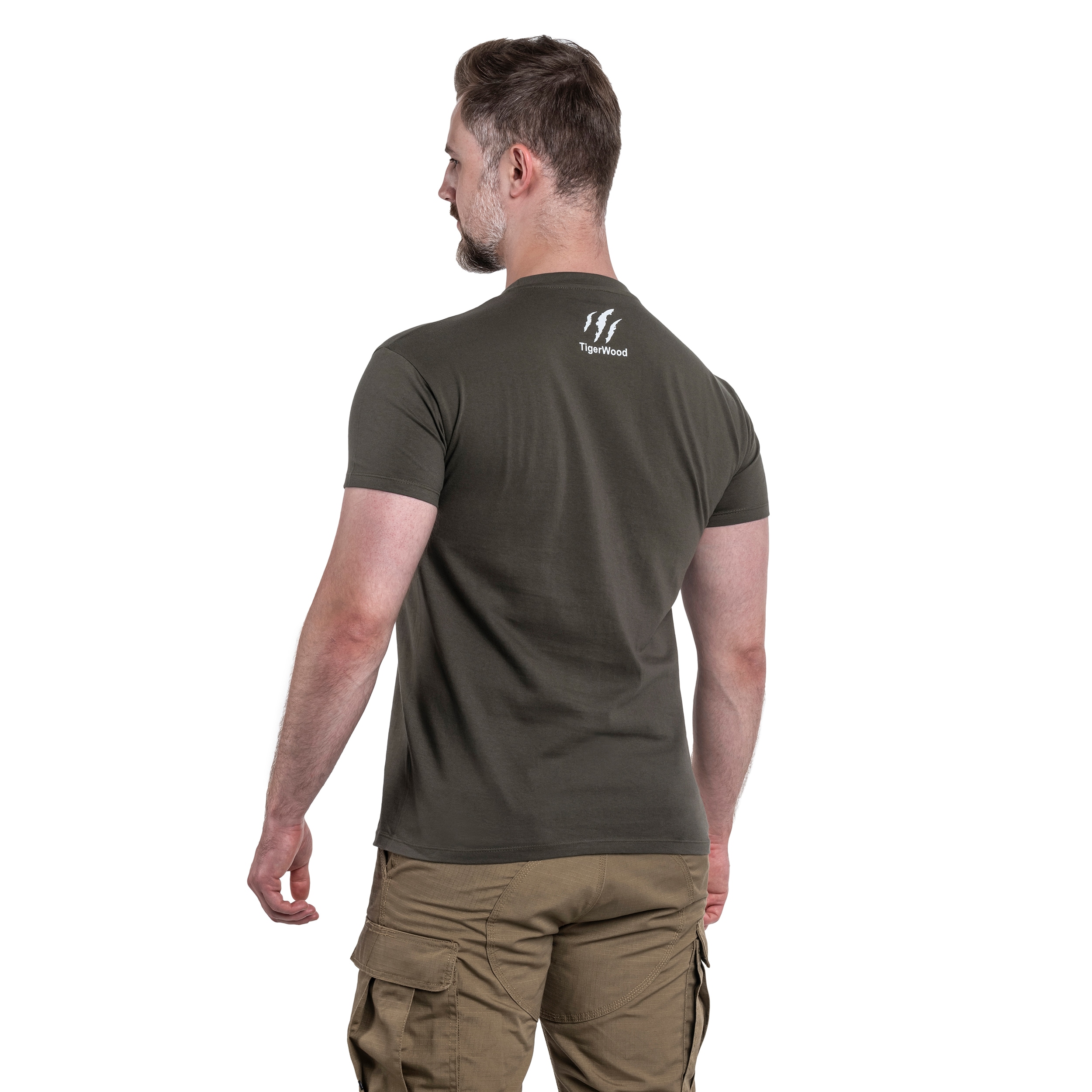 TigerWood - Postapokalyptisches T-Shirt - Khaki