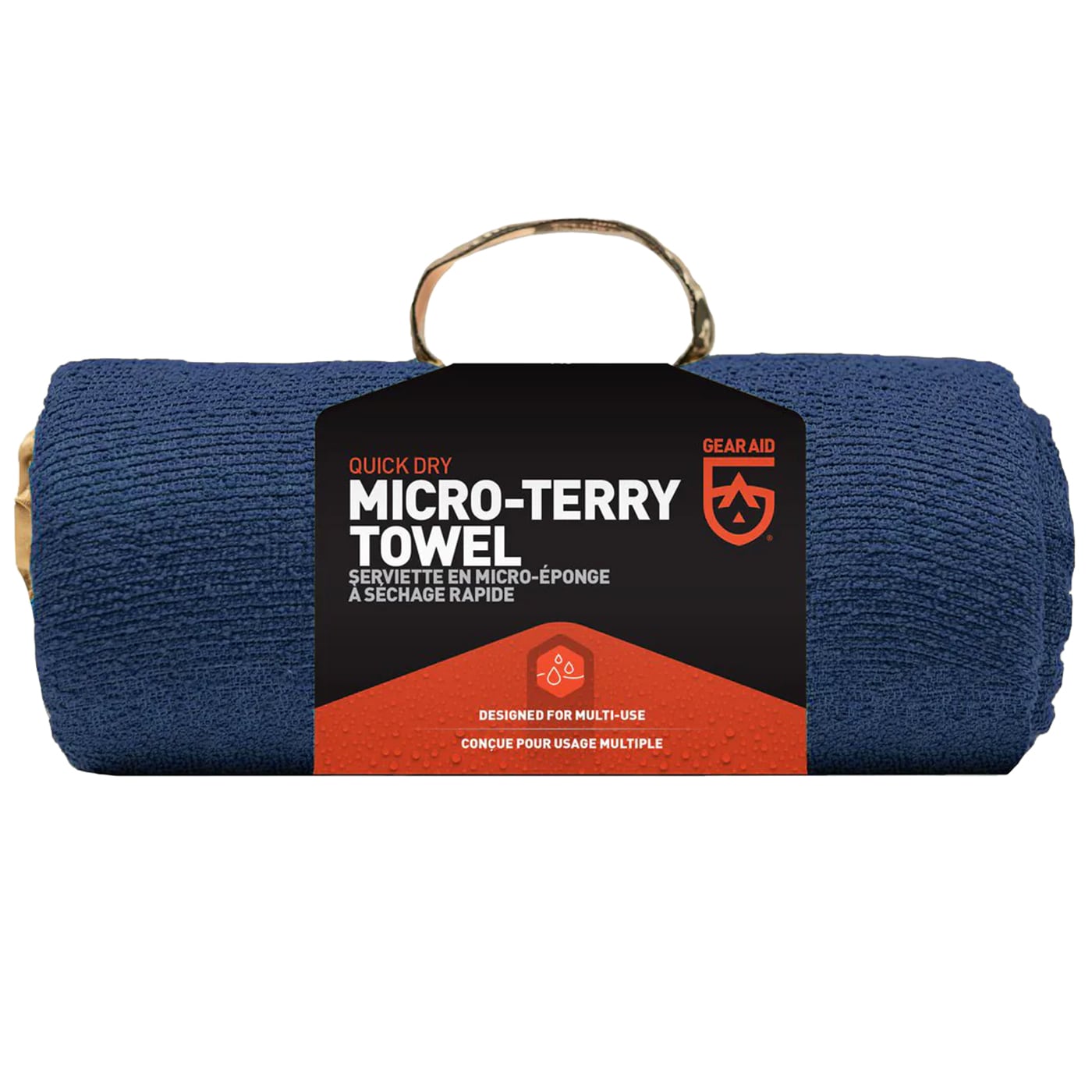 Gear Aid - Micro-Terry Towel Large - Schnelltrocknendes Handtuch - Dark Blue