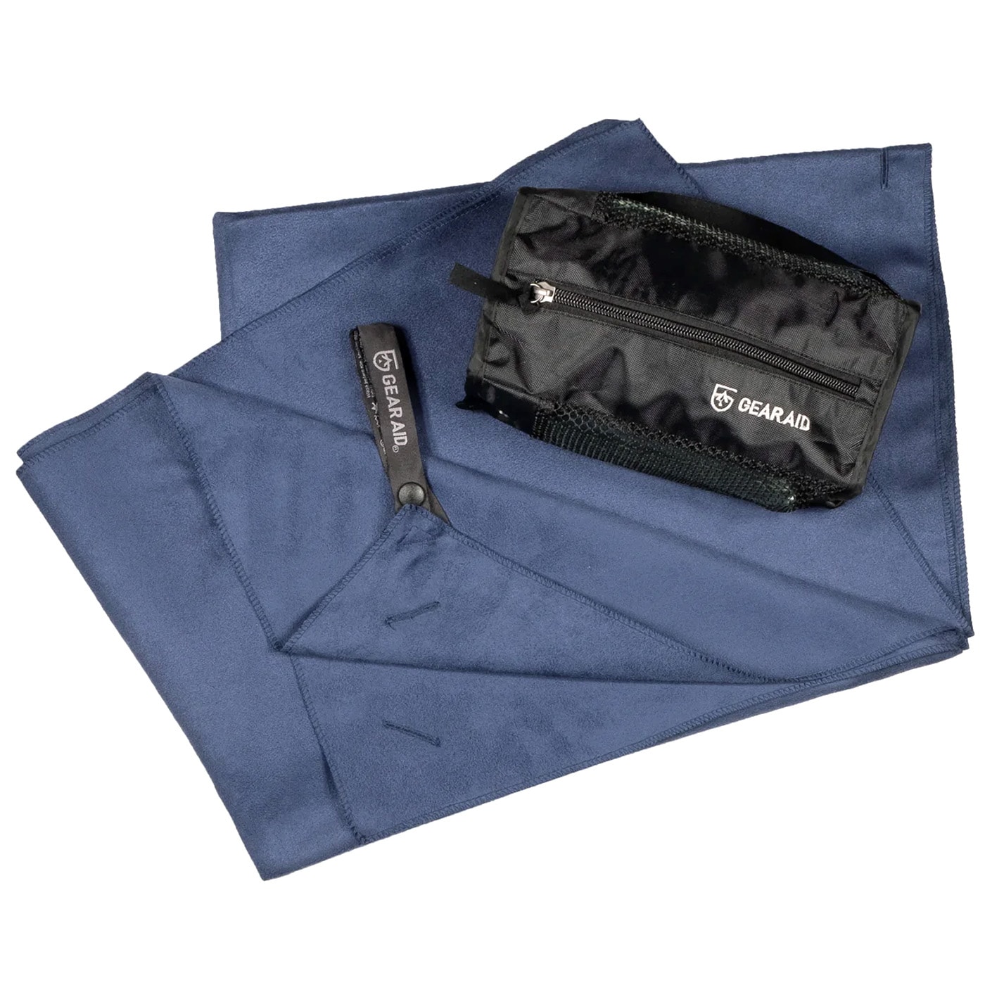 Gear Aid - Quick Dry Microfiber Large - Schnelltrocknendes Handtuch - Navy