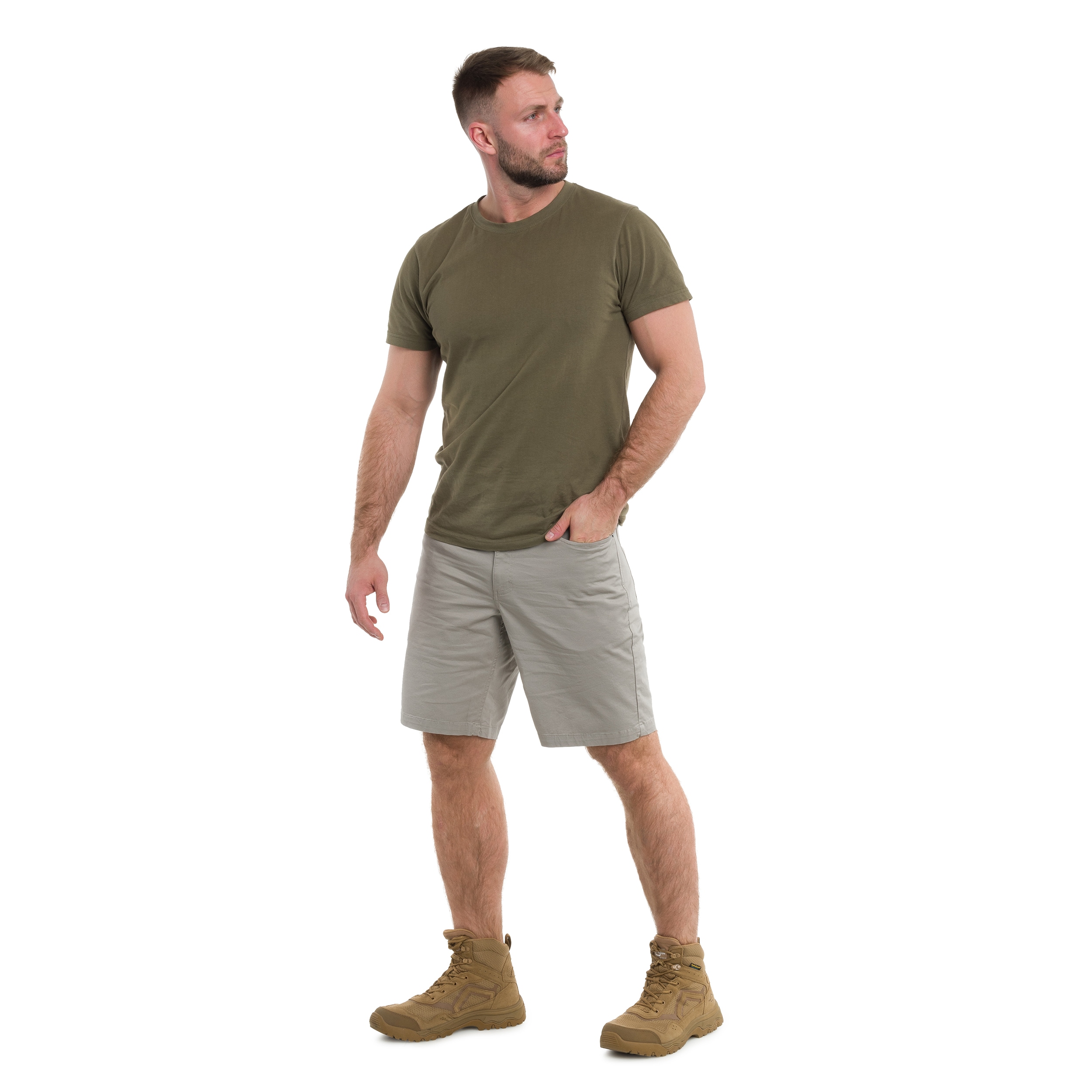 5.11 Tactical - Defender-Flex Midweight Shorts - Badlands Tan