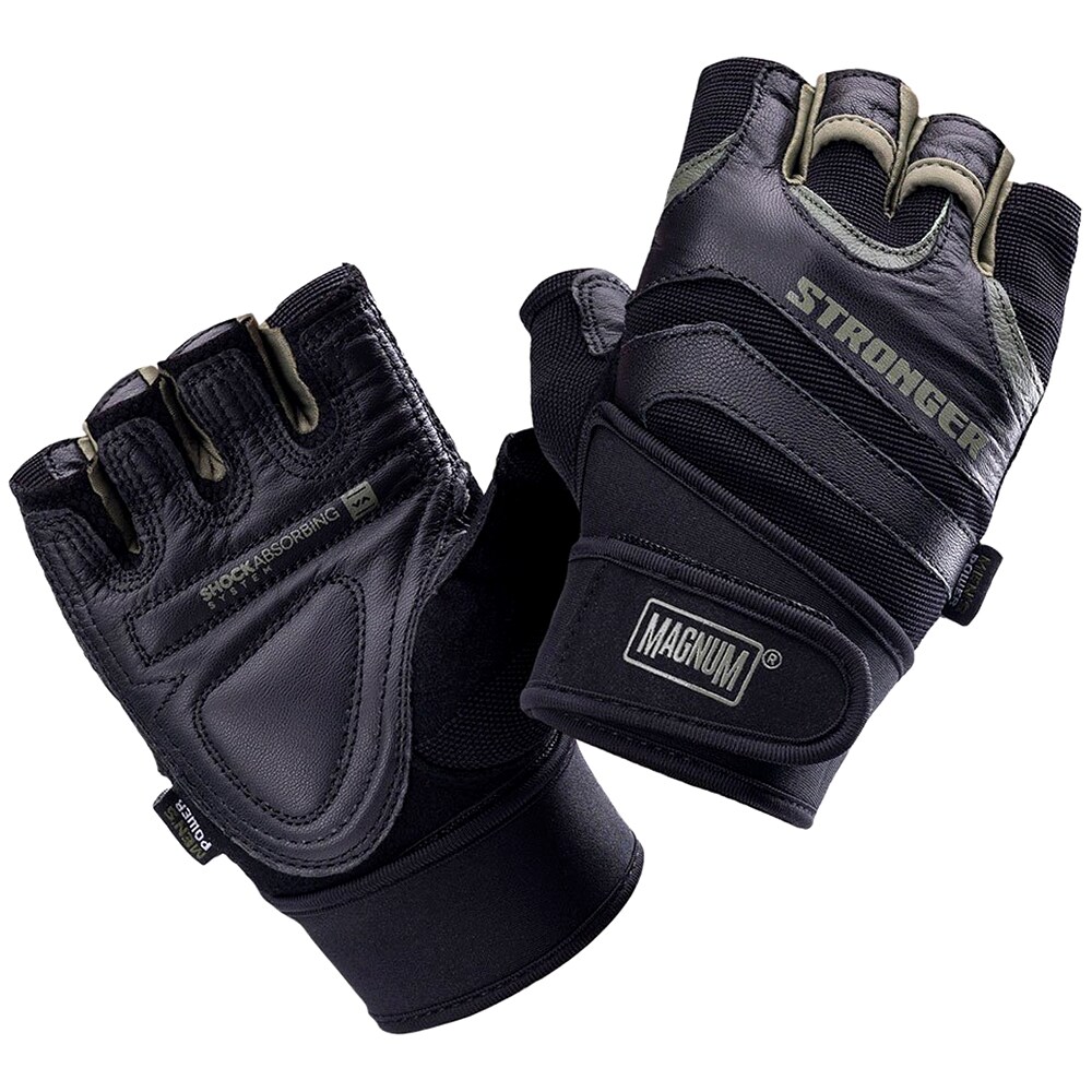 Magnum - Shock Handschuhe - Black/Olivine