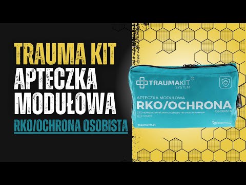 AedMax - Trauma Kit A - Modularer Erste-Hilfe-Kasten - Grün - CPR/Persönliche Schutzausrüstung